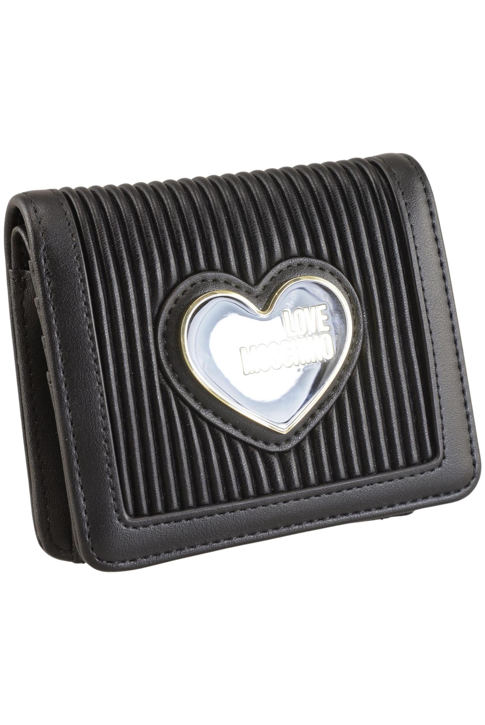 

Love Moschino Damen Portemonnaie, schwarz, Gr.