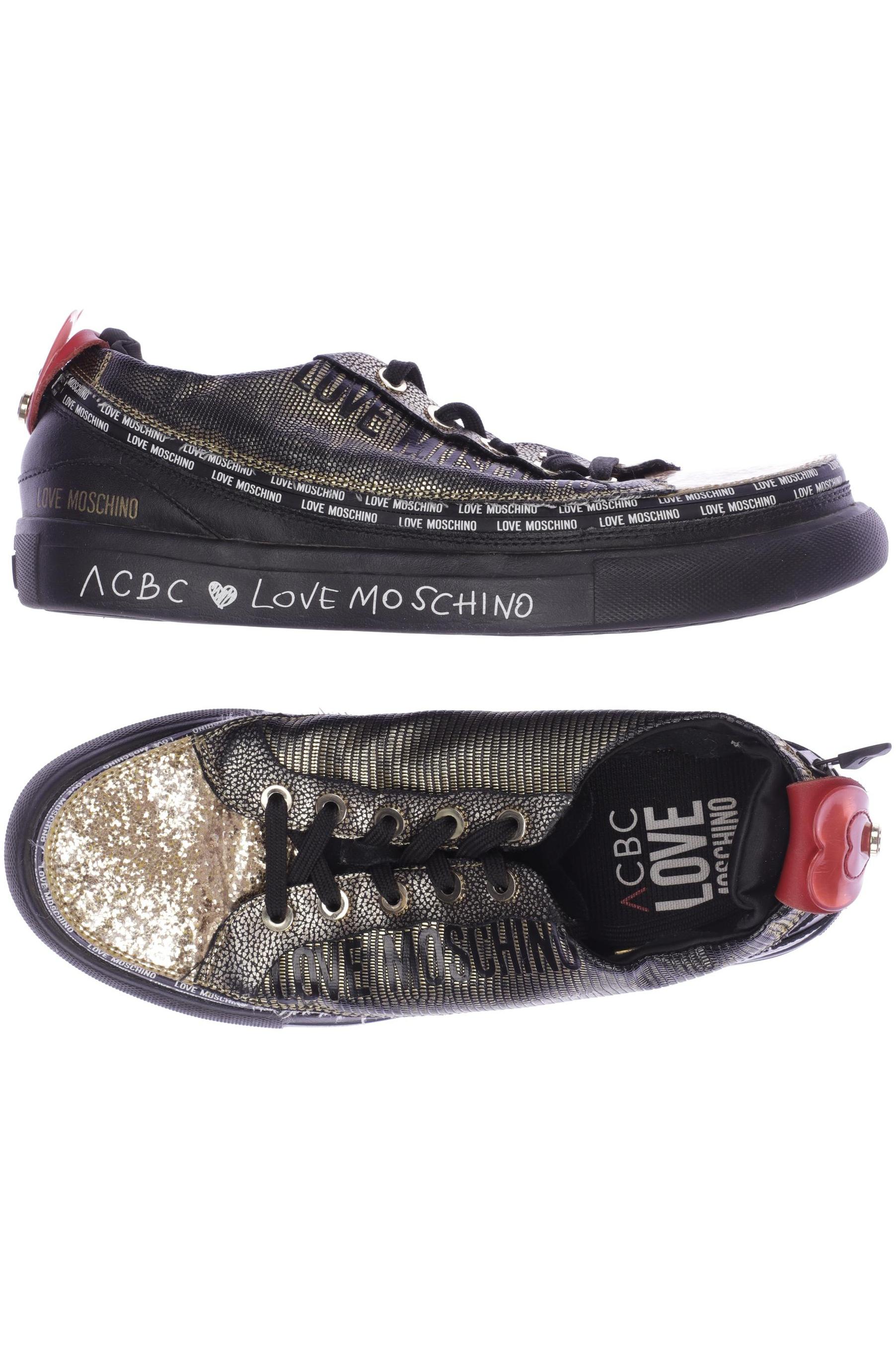 

Love Moschino Damen Sneakers, gold, Gr. 40