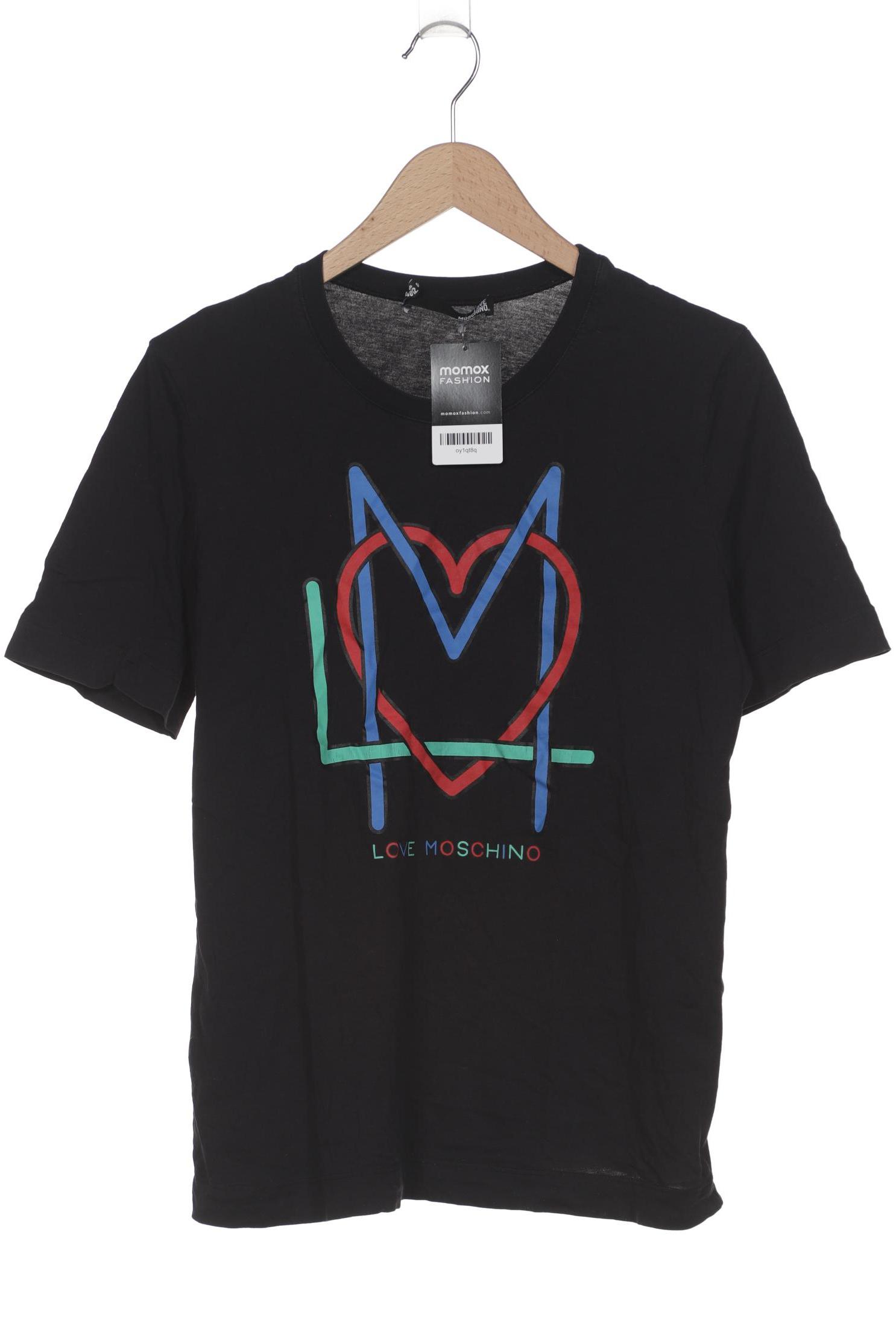 

Love Moschino Damen T-Shirt, schwarz, Gr. 40