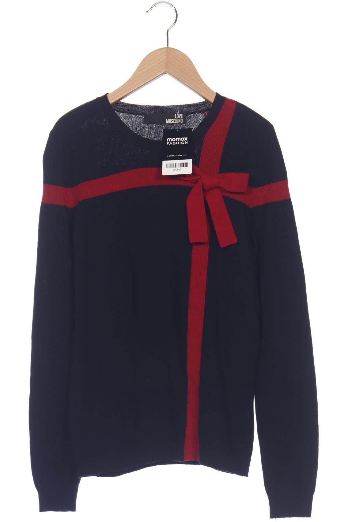 

Love Moschino Damen Pullover, marineblau, Gr. 36