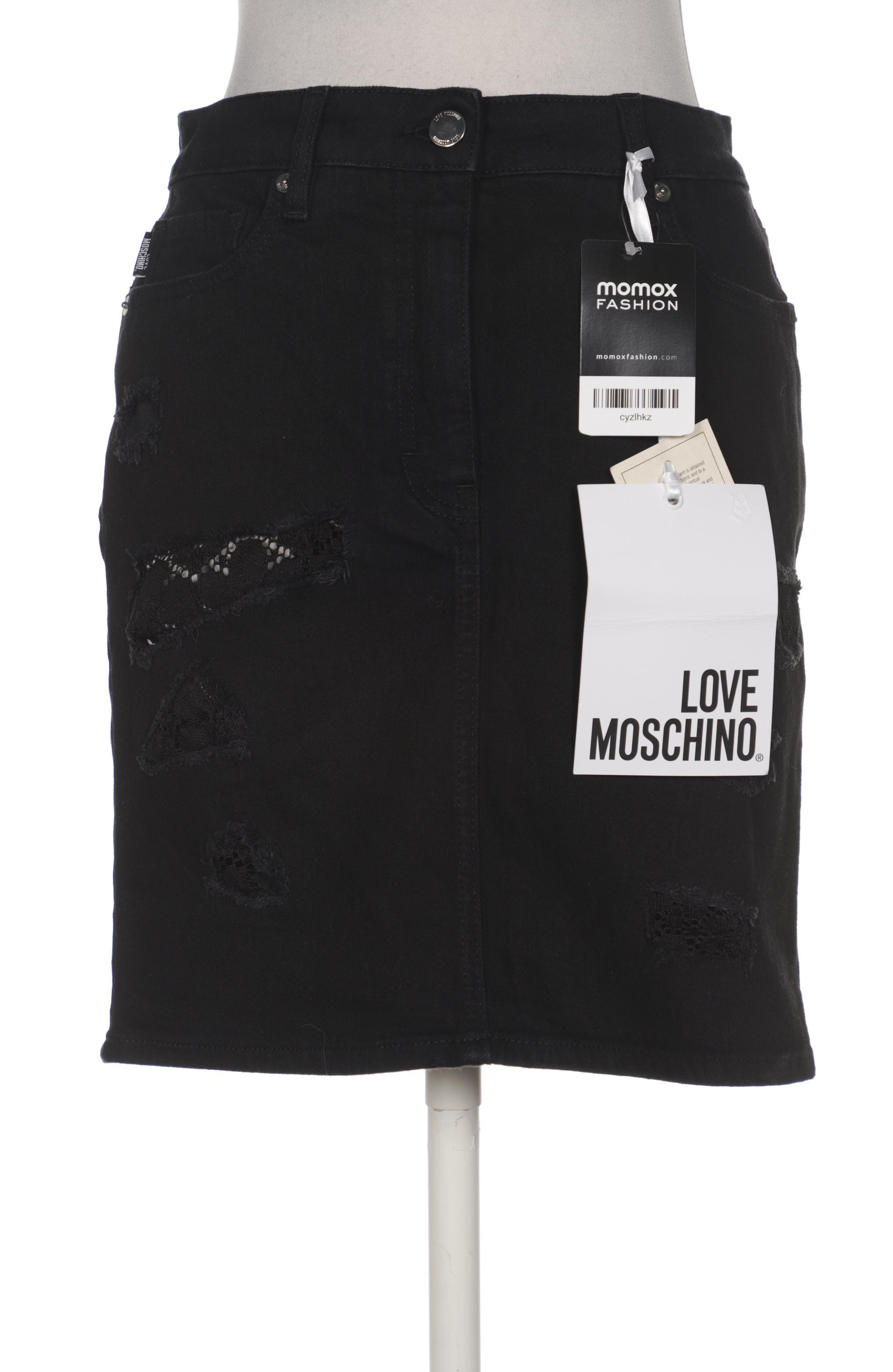 

Love Moschino Damen Rock, schwarz, Gr. 36