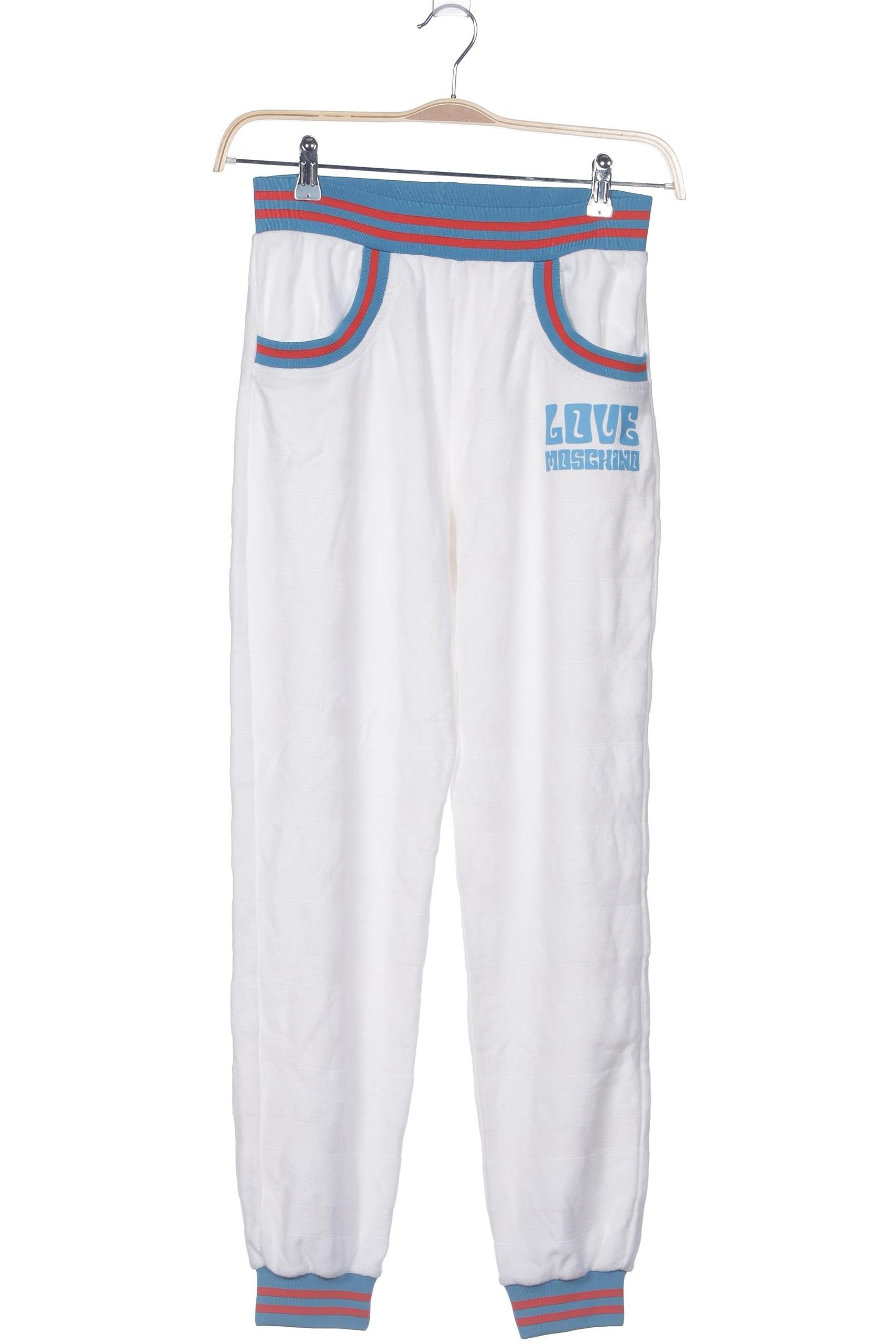 

Love Moschino Damen Stoffhose, weiß, Gr. 32