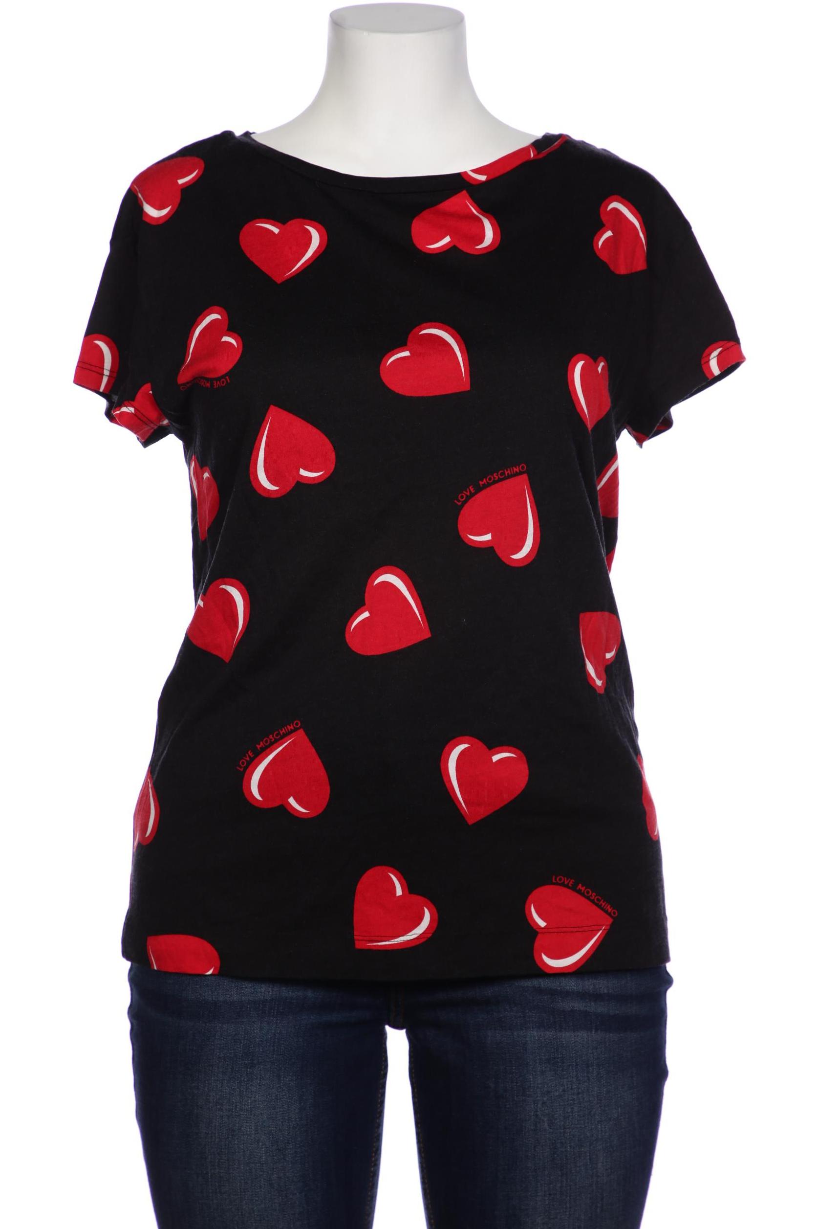 

Love Moschino Damen T-Shirt, schwarz, Gr. 44