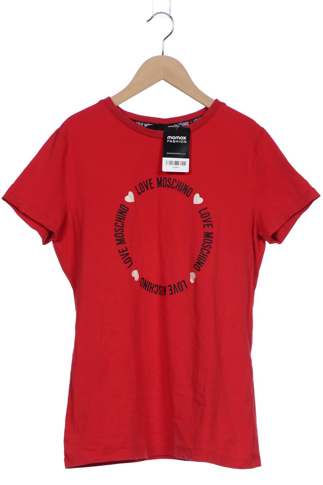 

Love Moschino Damen T-Shirt, rot, Gr. 42