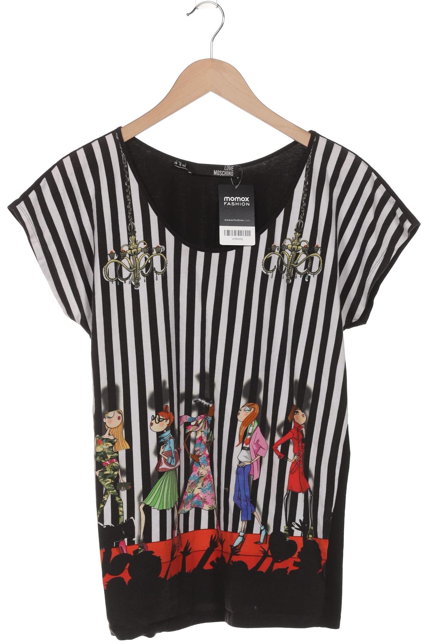 

Love Moschino Damen T-Shirt, schwarz, Gr. 38