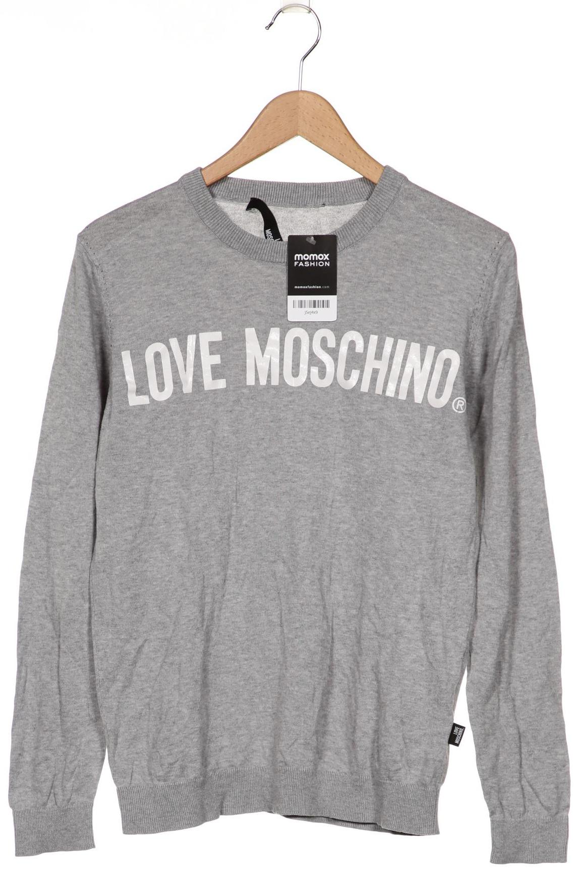 

Love Moschino Damen Pullover, grau, Gr. 42