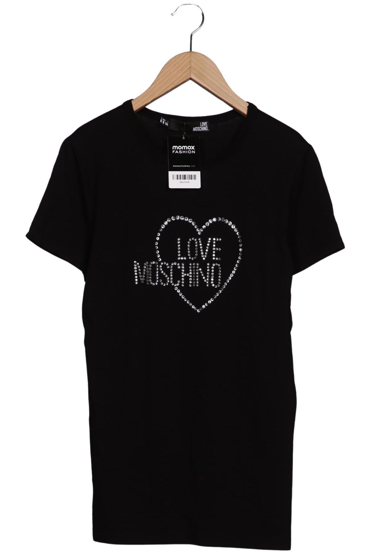 

Love Moschino Damen T-Shirt, schwarz, Gr. 40