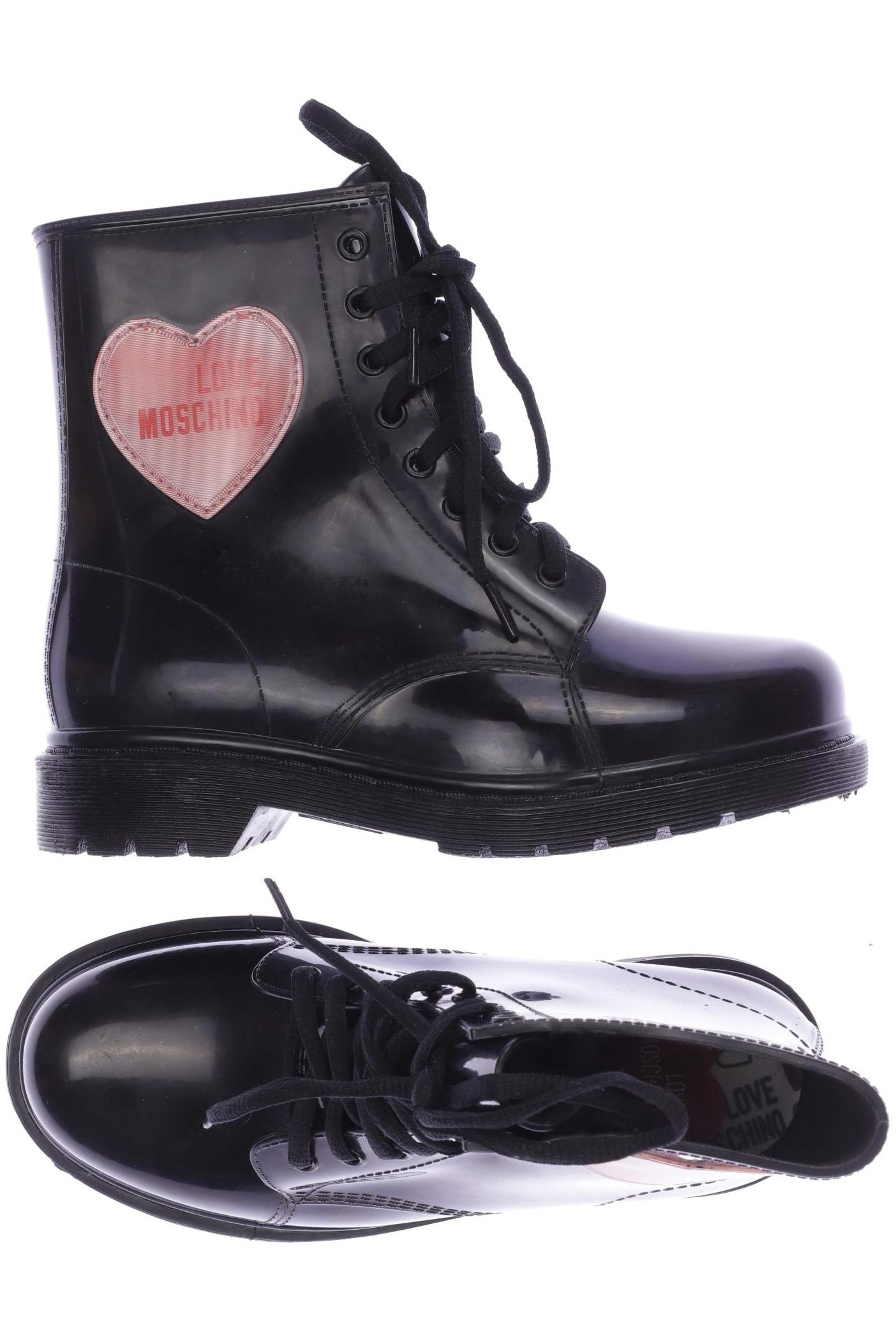 

LOVE MOSCHINO Damen Stiefelette, schwarz