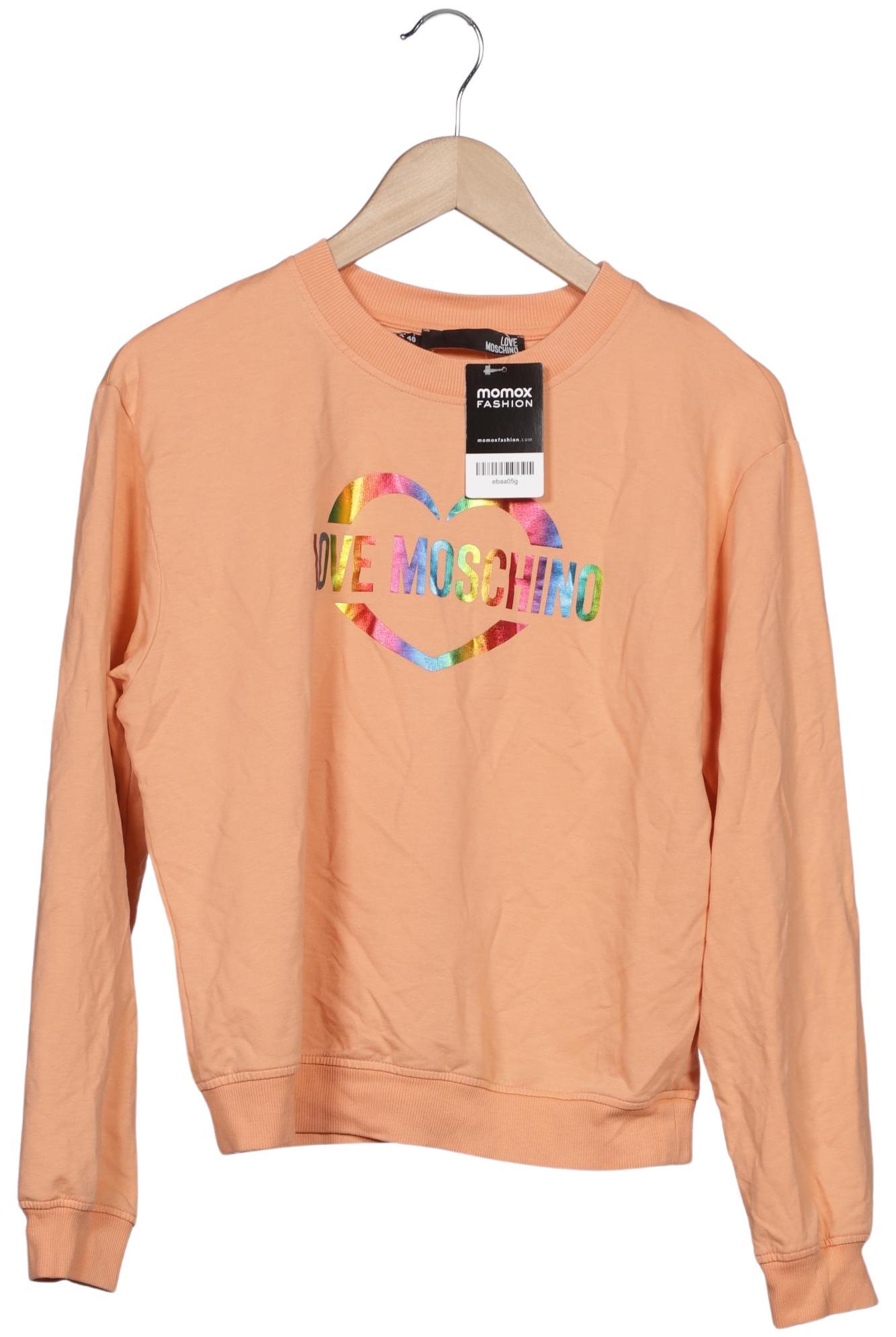 

Love Moschino Damen Sweatshirt, orange, Gr. 34