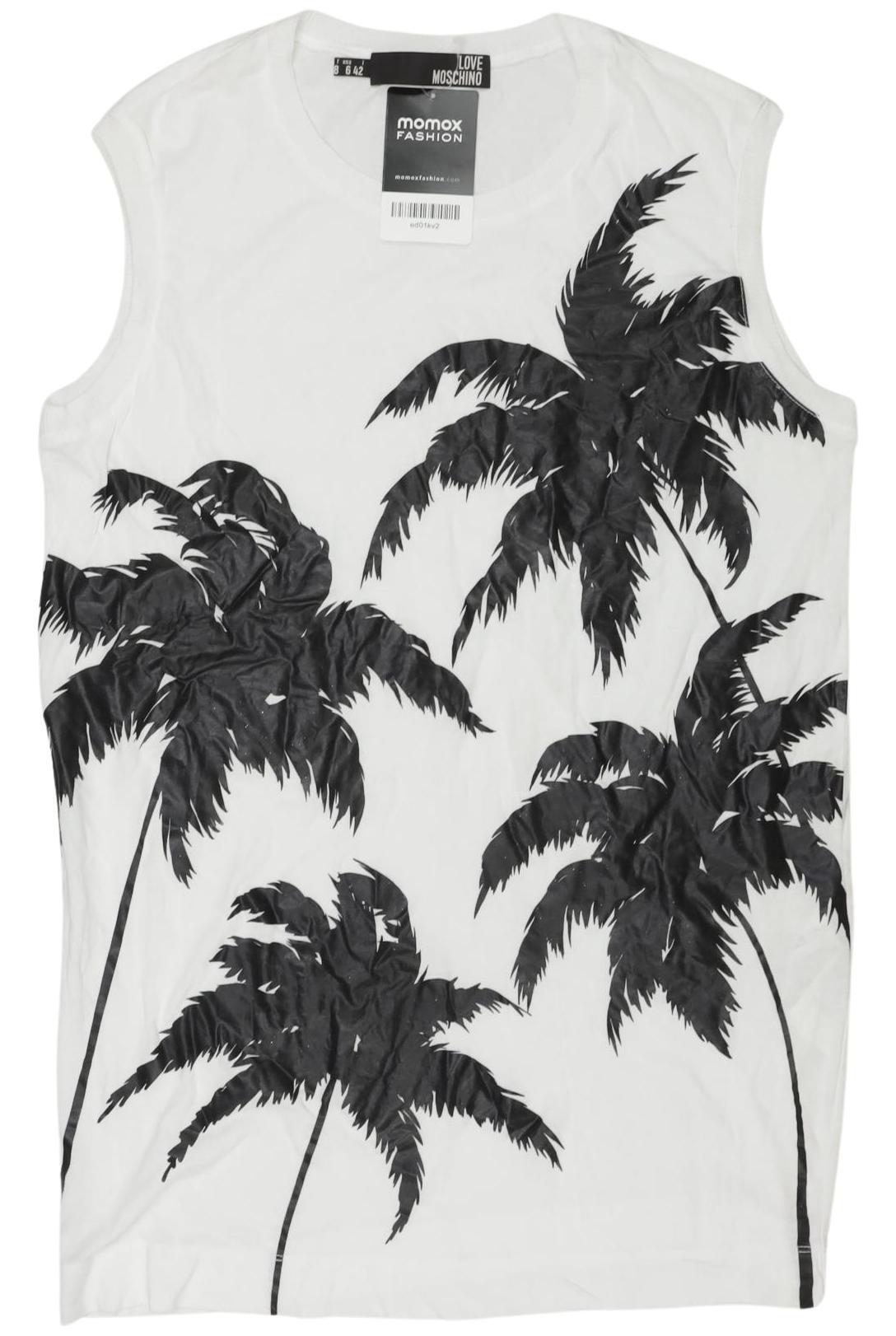 

Love Moschino Damen Top, weiß, Gr. 38