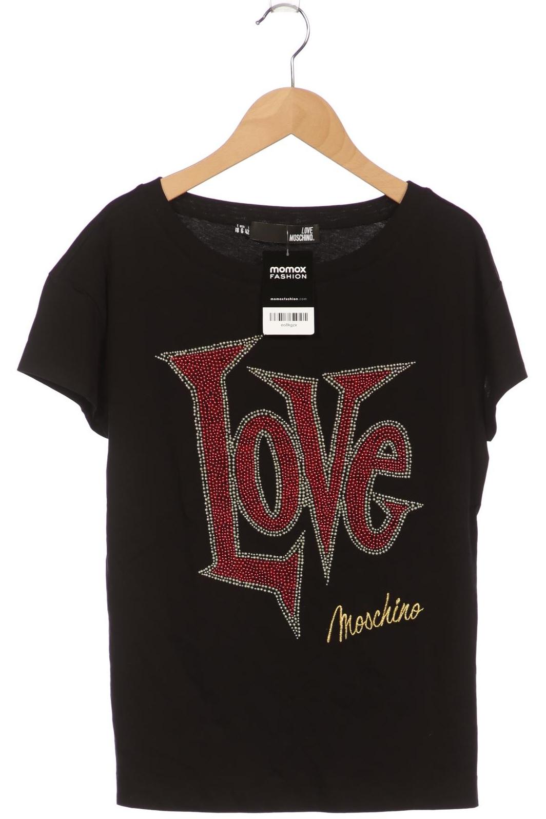 

Love Moschino Damen T-Shirt, schwarz, Gr. 38