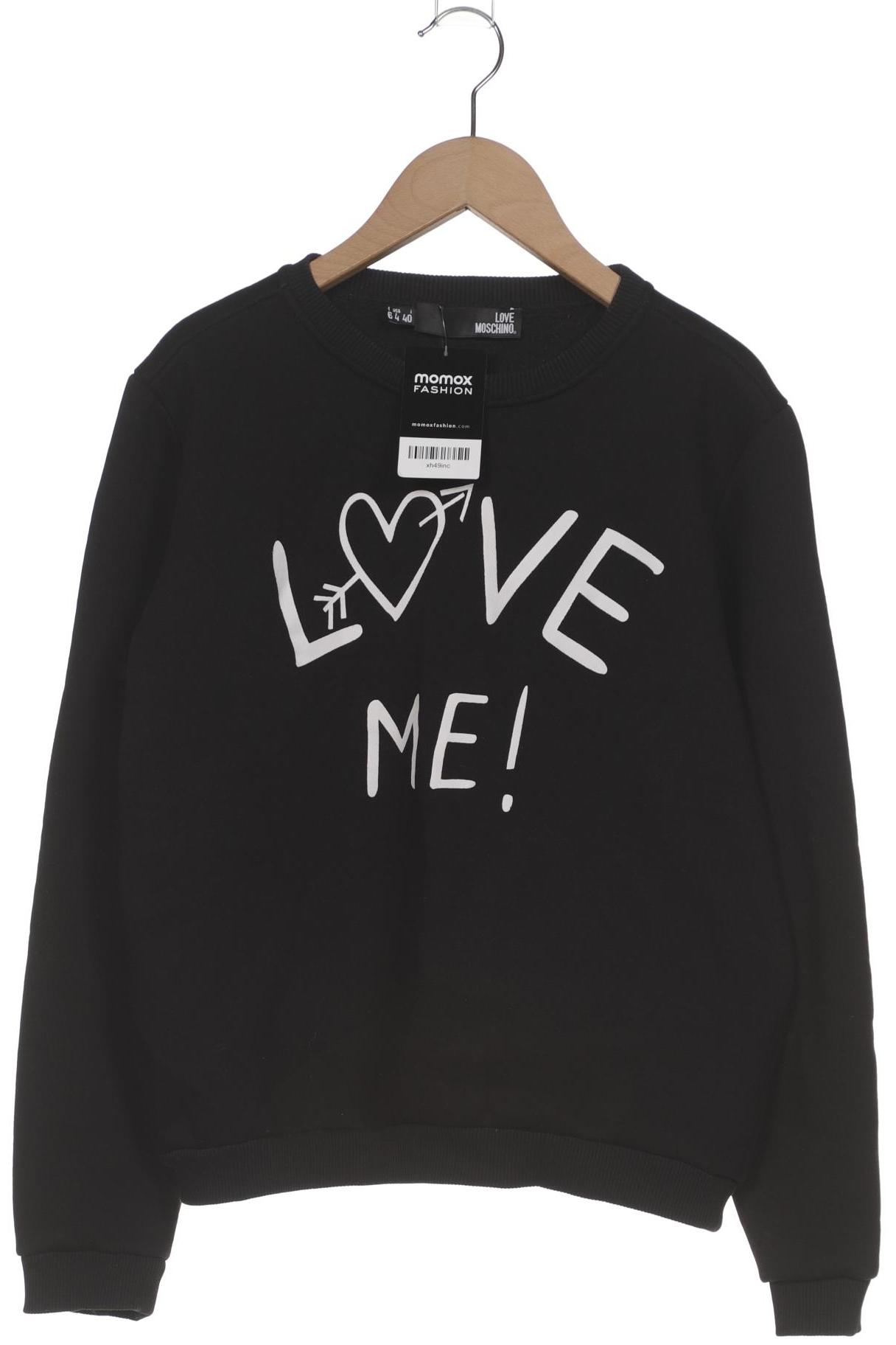 

Love Moschino Damen Sweatshirt, schwarz, Gr. 36