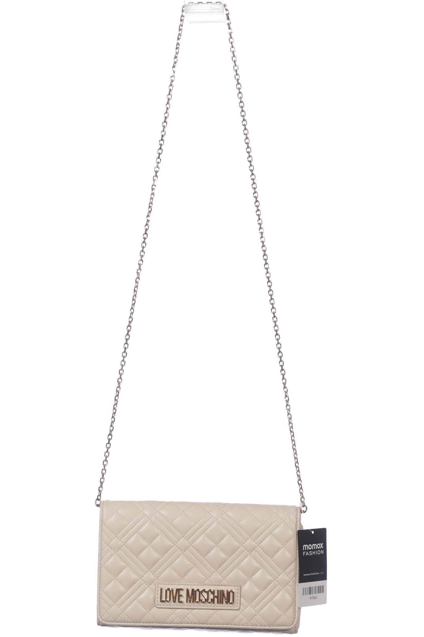 

Love Moschino Damen Handtasche, beige, Gr.