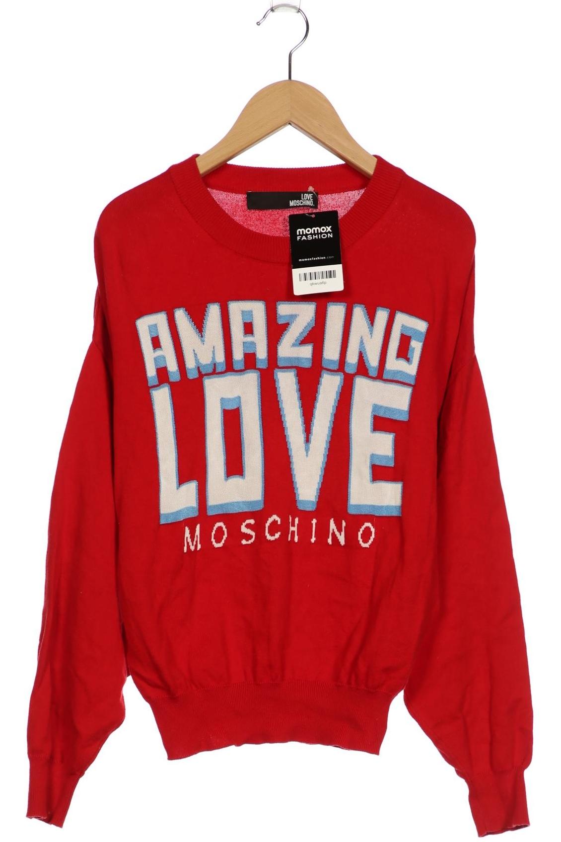 

Love Moschino Damen Pullover, rot, Gr. 36