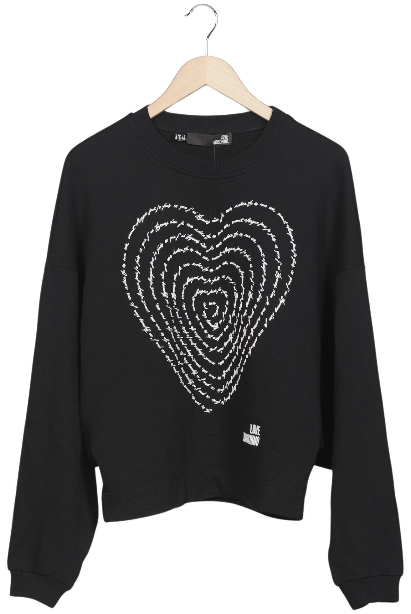 

Love Moschino Damen Sweatshirt, schwarz, Gr. 40