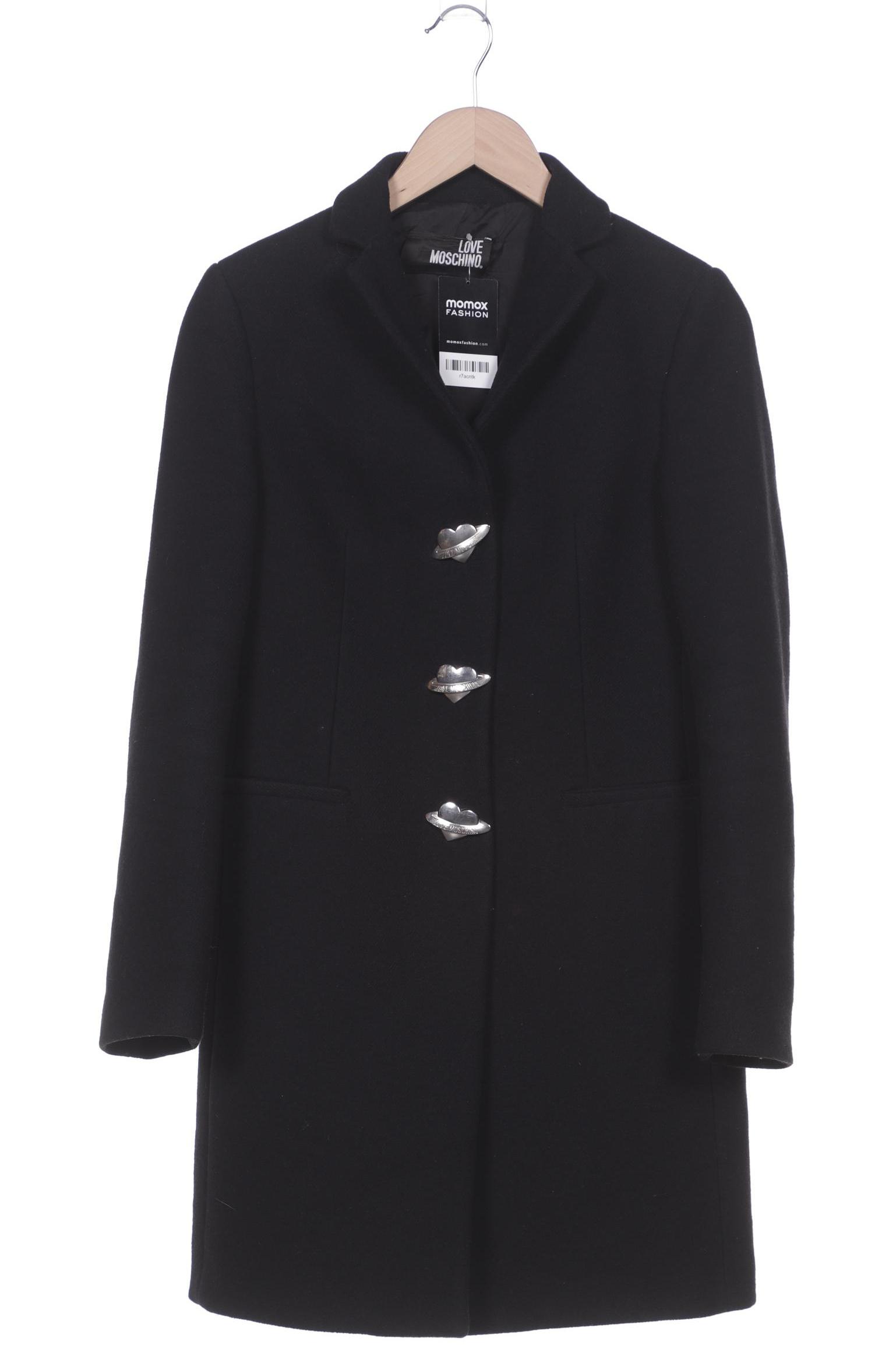 

Love Moschino Damen Mantel, schwarz, Gr. 38