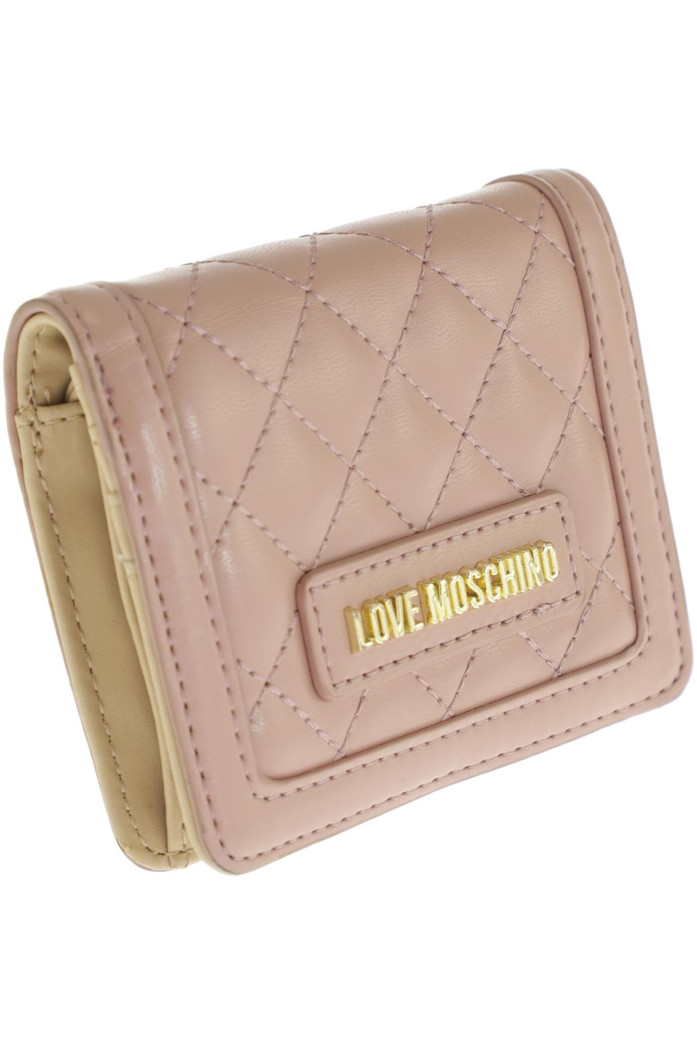 

Love Moschino Damen Portemonnaie, pink, Gr.