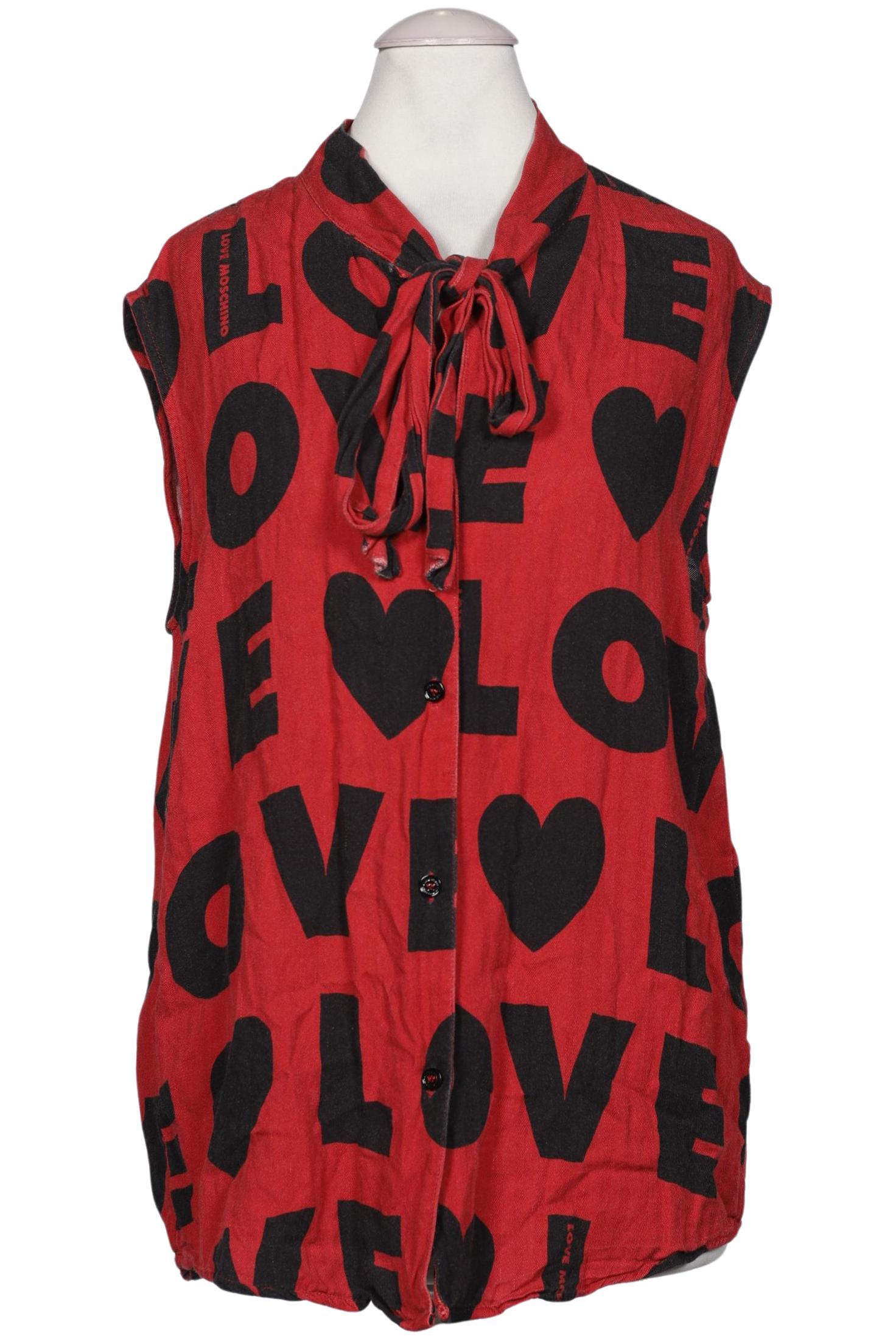 

Love Moschino Damen Bluse, rot, Gr. 40