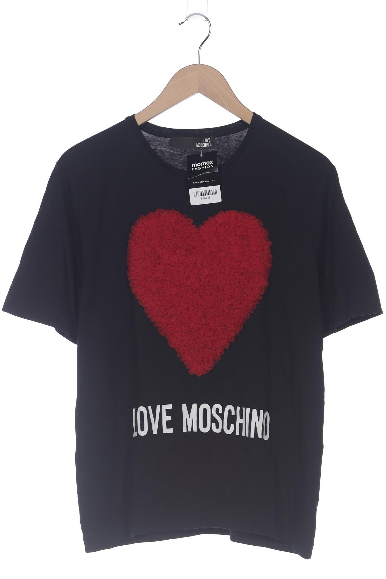 

Love Moschino Damen T-Shirt, schwarz, Gr. 44