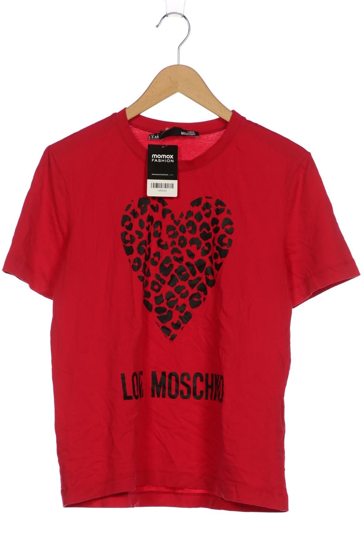 

Love Moschino Damen T-Shirt, rot, Gr. 38