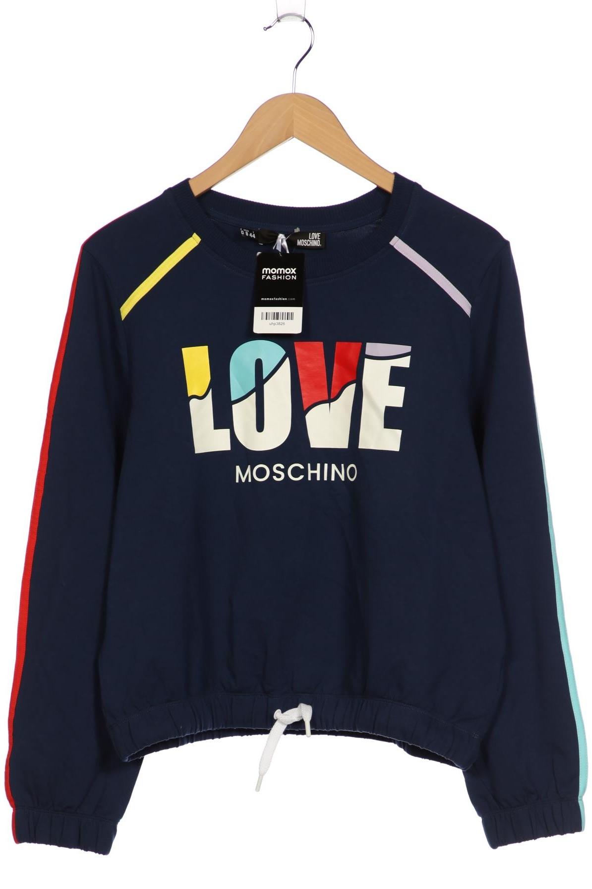 

Love Moschino Damen Sweatshirt, marineblau, Gr. 38