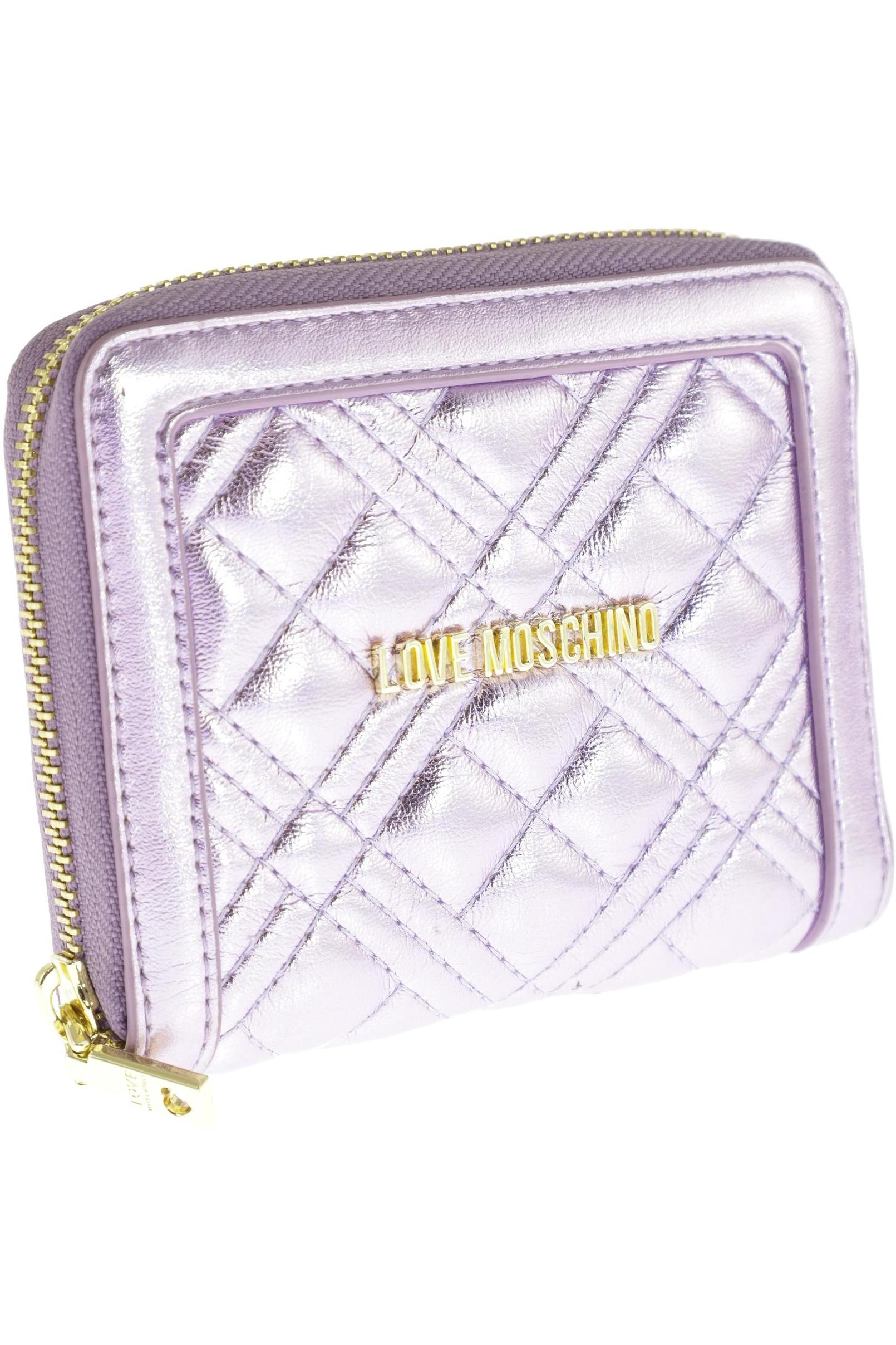 

Love Moschino Damen Portemonnaie, flieder, Gr.