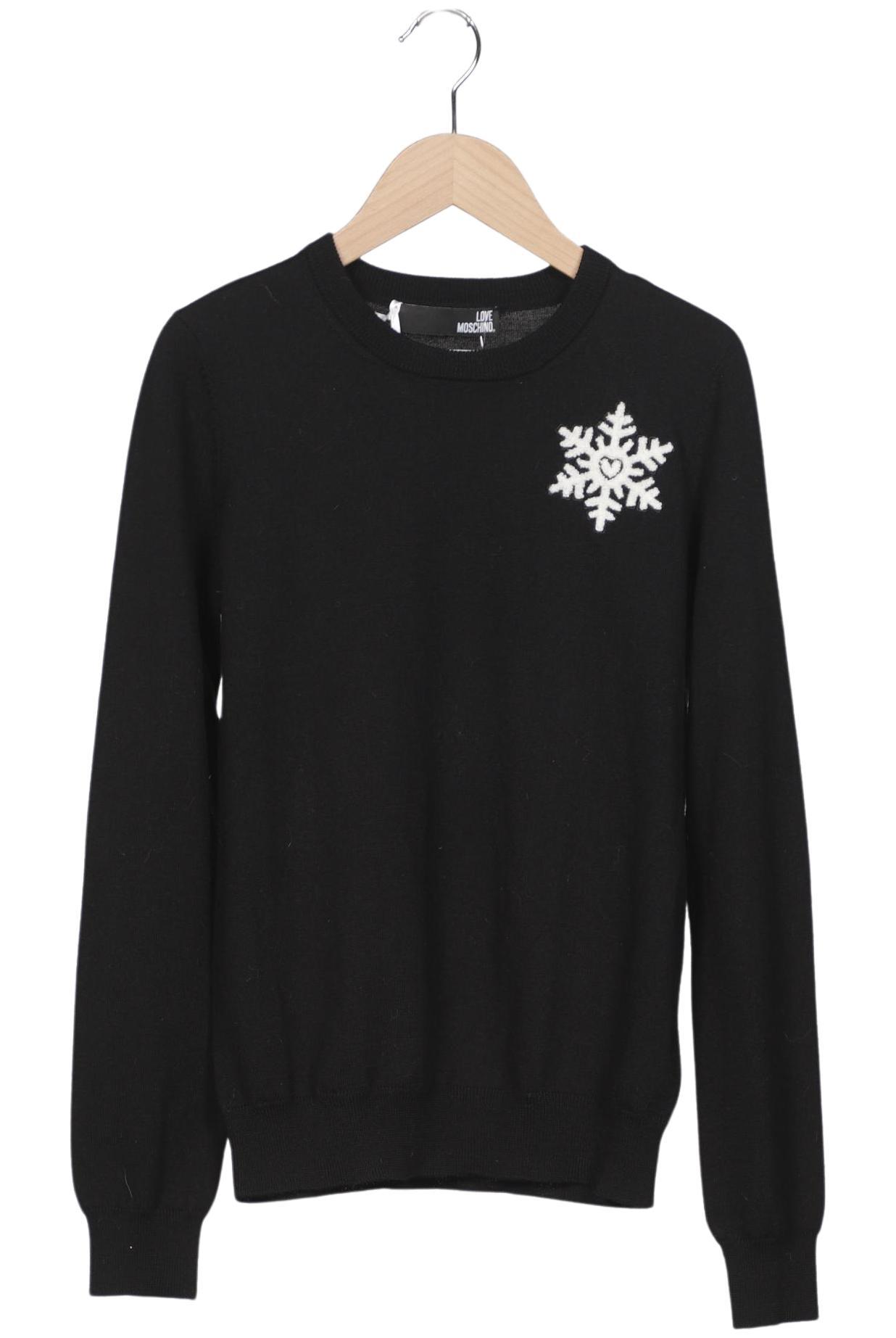 

Love Moschino Damen Pullover, schwarz, Gr. 36