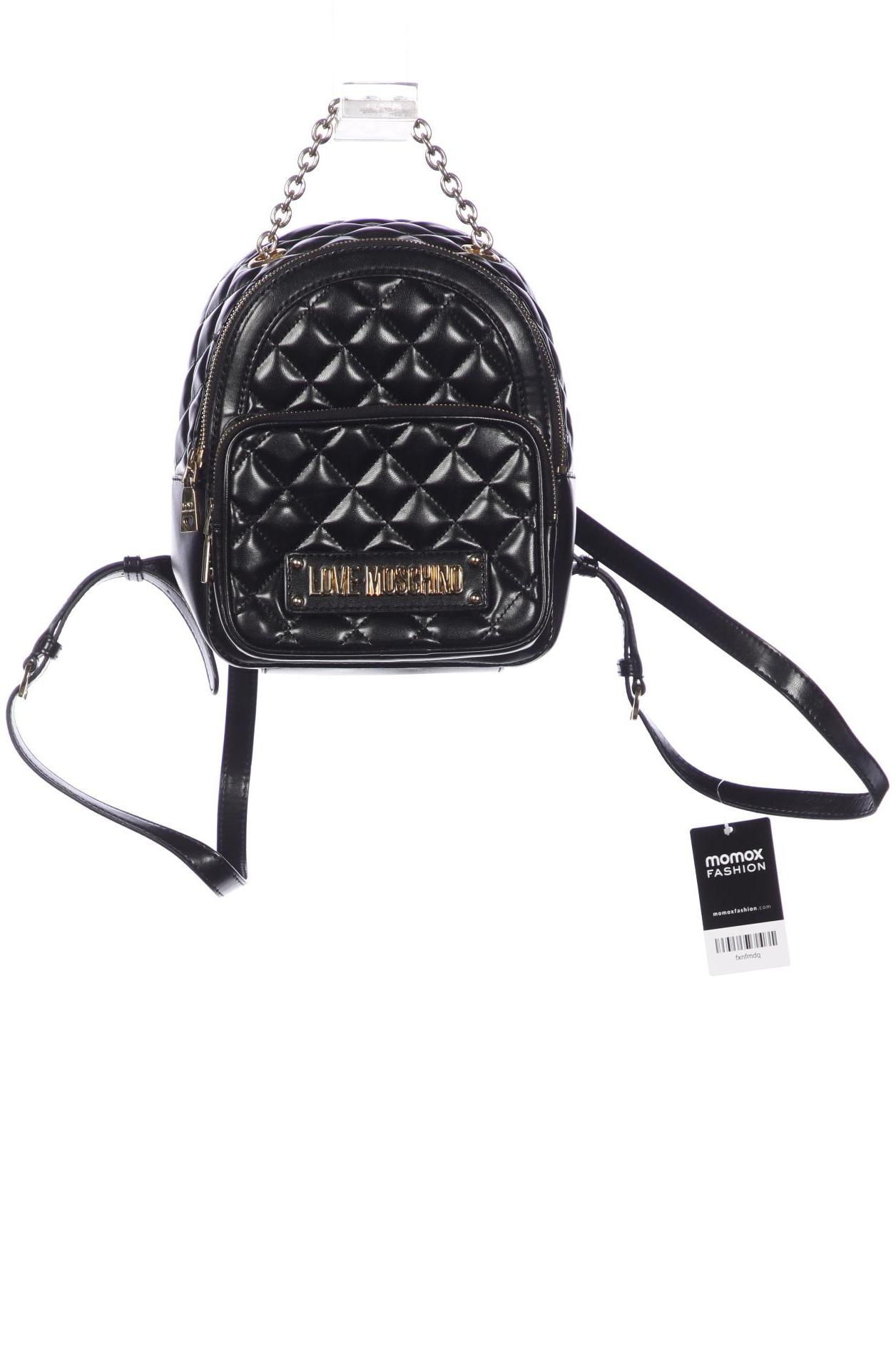 

Love Moschino Damen Rucksack, schwarz, Gr.