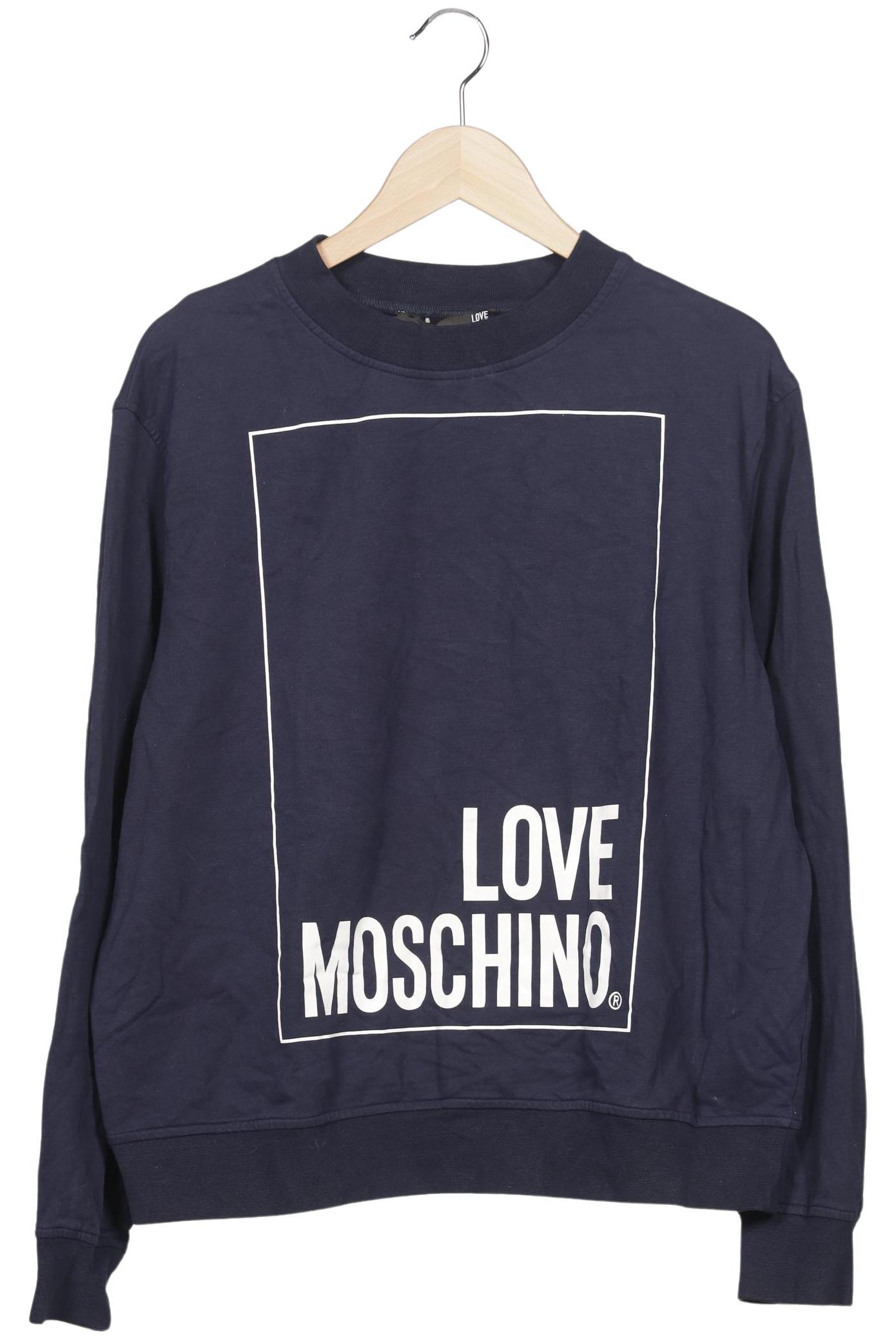 

Love Moschino Damen Sweatshirt, marineblau, Gr. 42