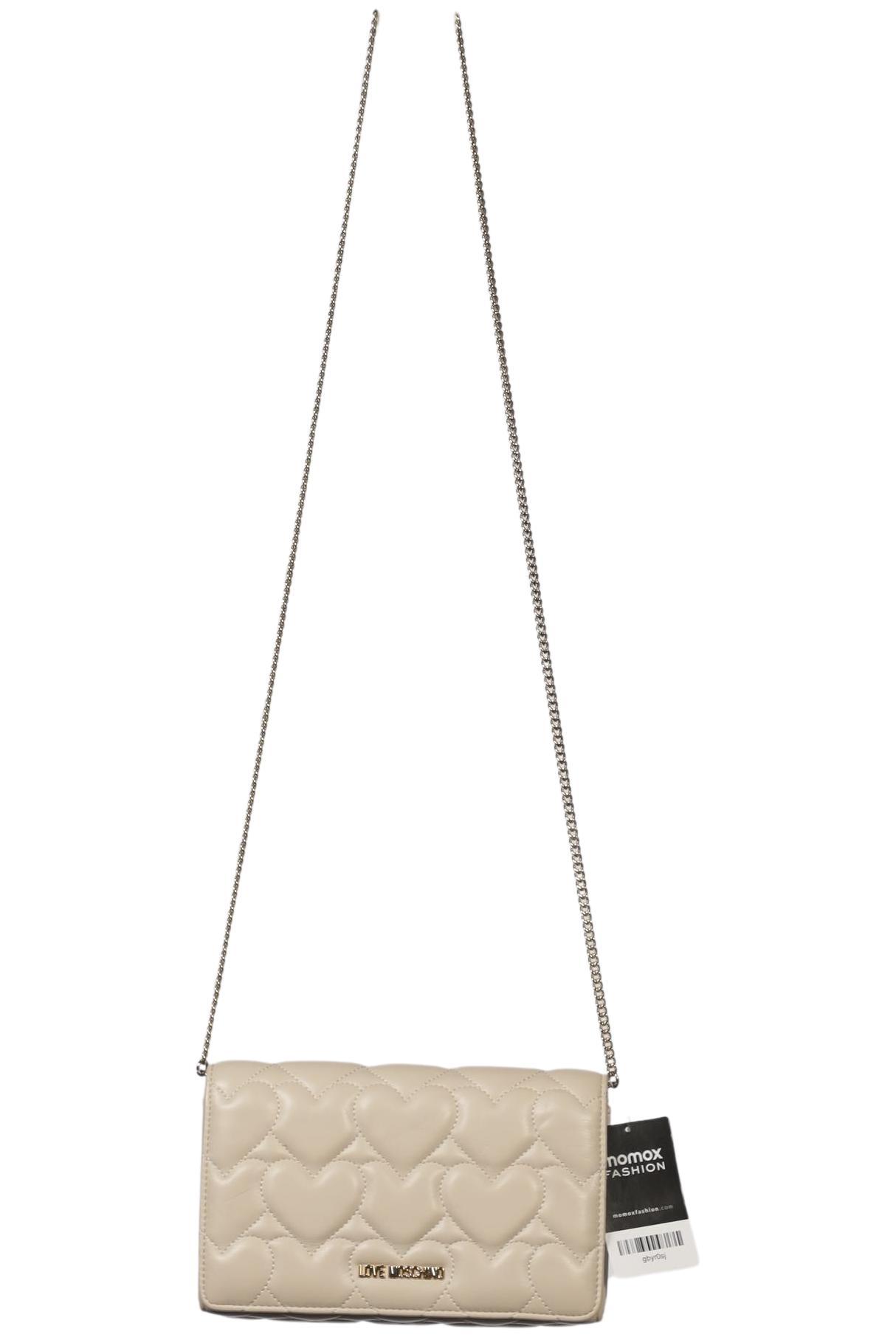 

Love Moschino Damen Handtasche, beige, Gr.