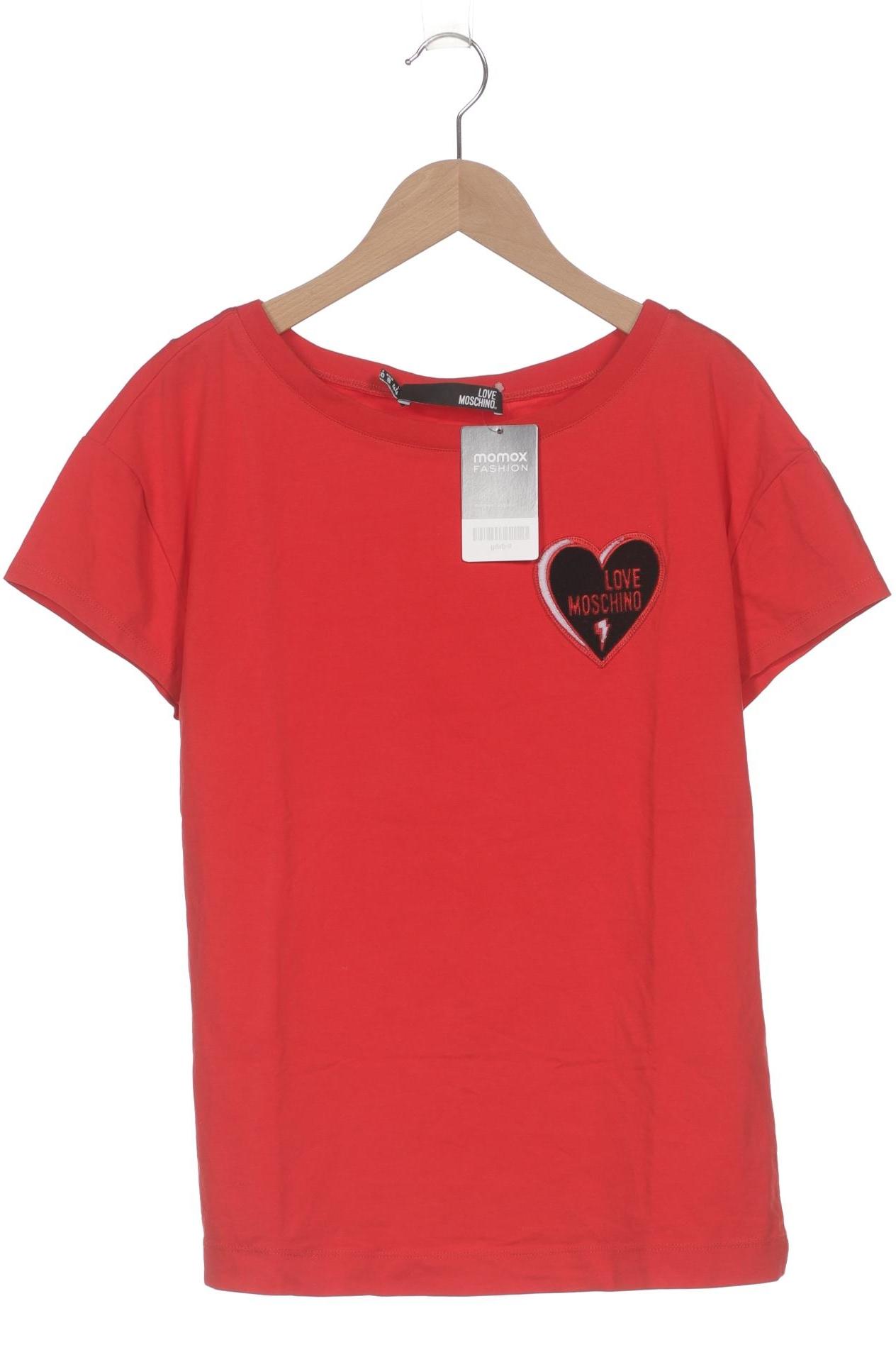 

Love Moschino Damen T-Shirt, rot, Gr. 40