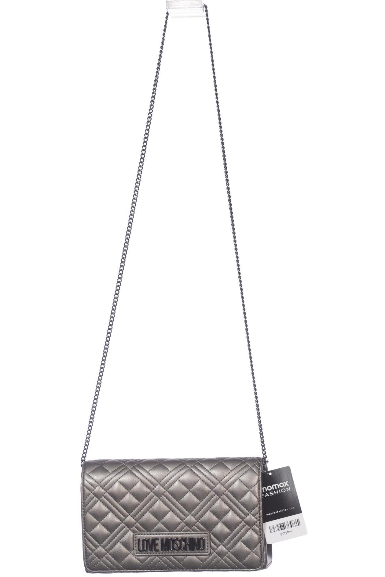 

Love Moschino Damen Handtasche, grau, Gr.