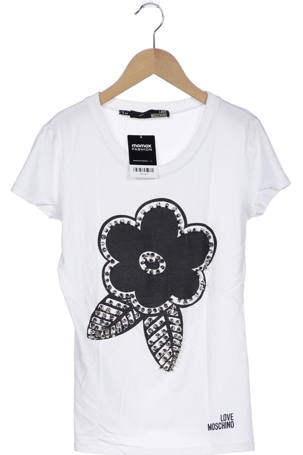 

Love Moschino Damen T-Shirt, weiß, Gr. 40