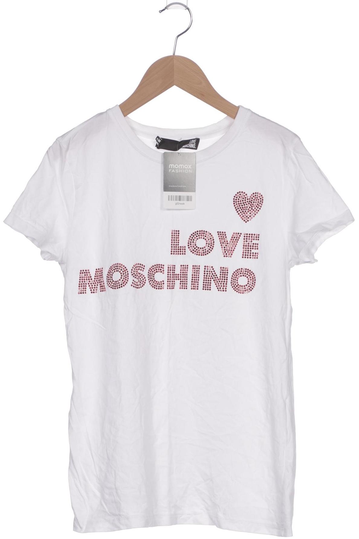 

Love Moschino Damen T-Shirt, weiß, Gr. 38
