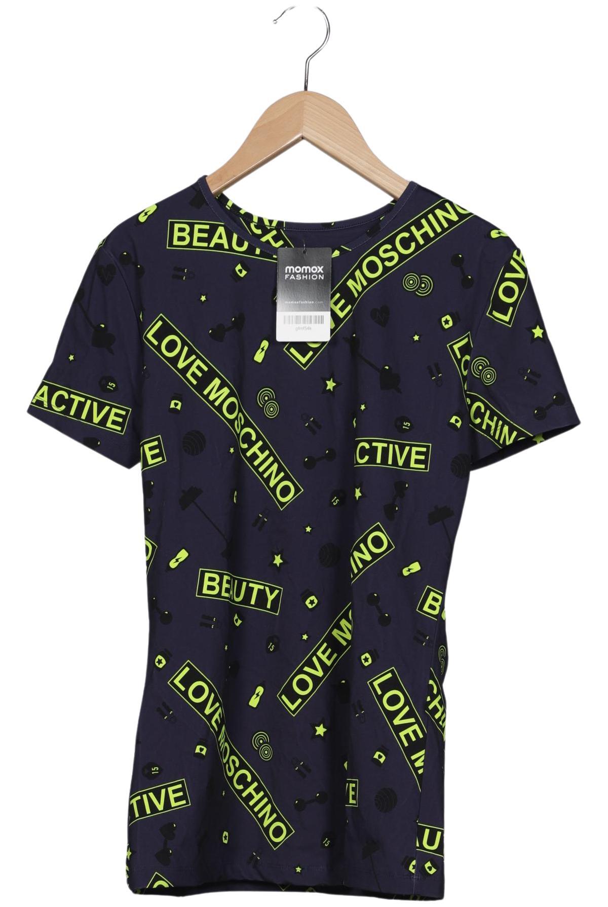 

Love Moschino Damen T-Shirt, marineblau, Gr. 40