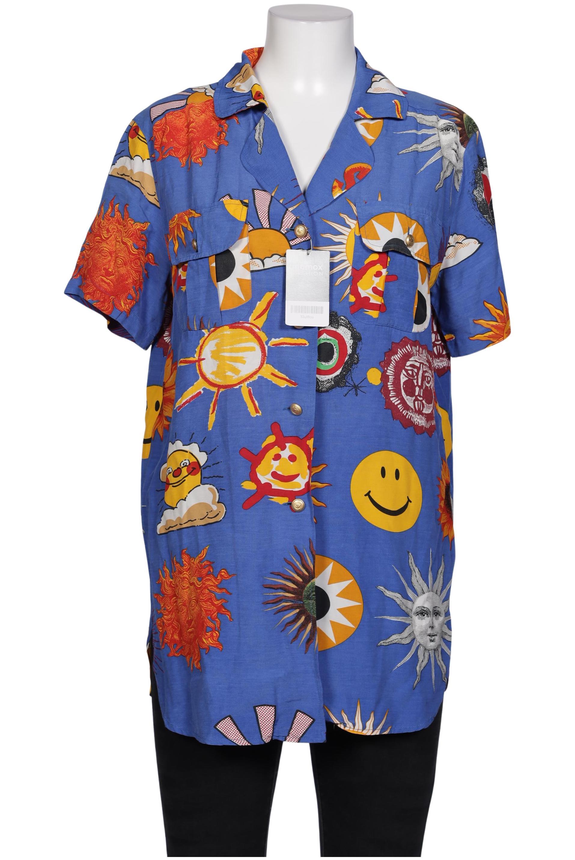 

Love Moschino Damen Bluse, blau, Gr. 42