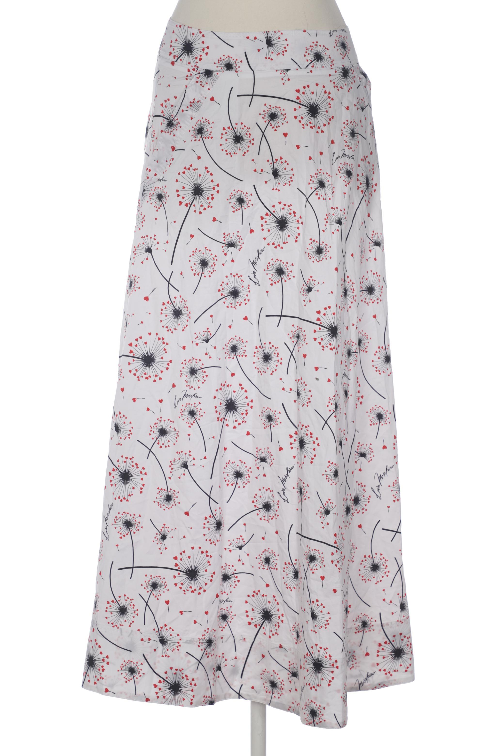 

Love Moschino Damen Rock, weiß, Gr. 34