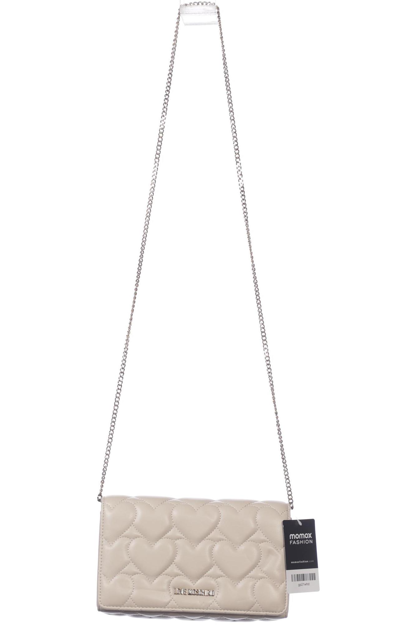 

Love Moschino Damen Handtasche, cremeweiß, Gr.