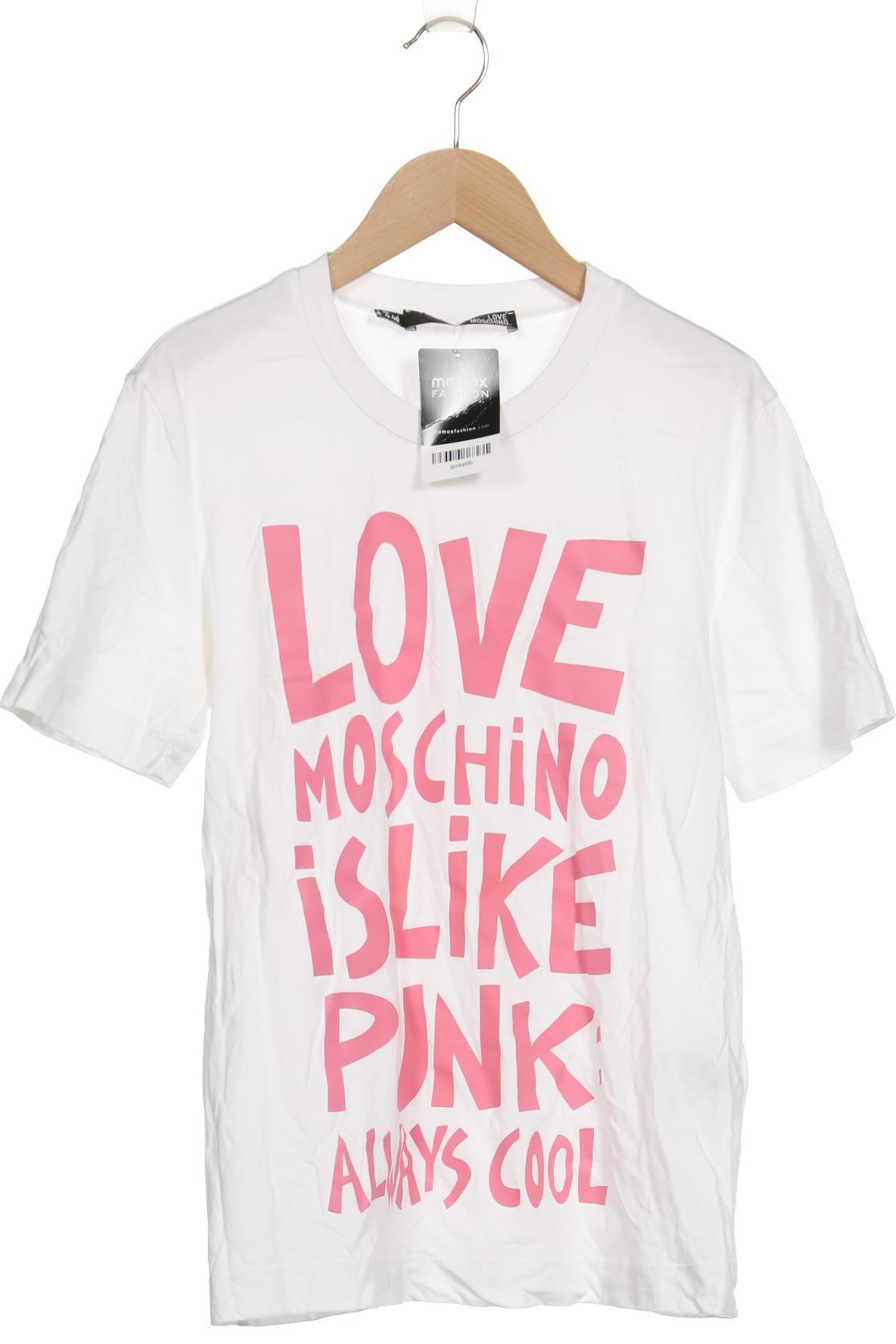 

Love Moschino Damen T-Shirt, weiß, Gr. 36