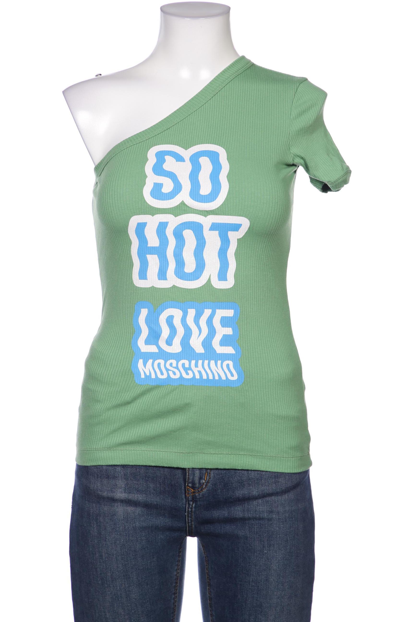 

Love Moschino Damen T-Shirt, grün, Gr. 32