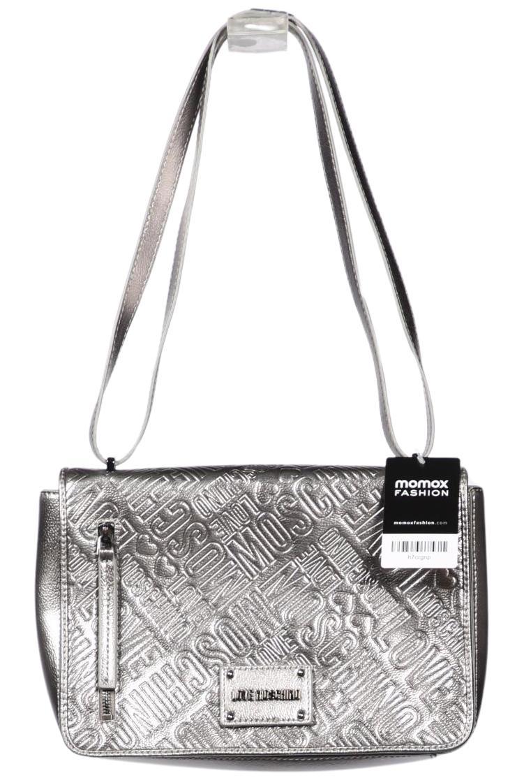 

Love Moschino Damen Handtasche, silber, Gr.