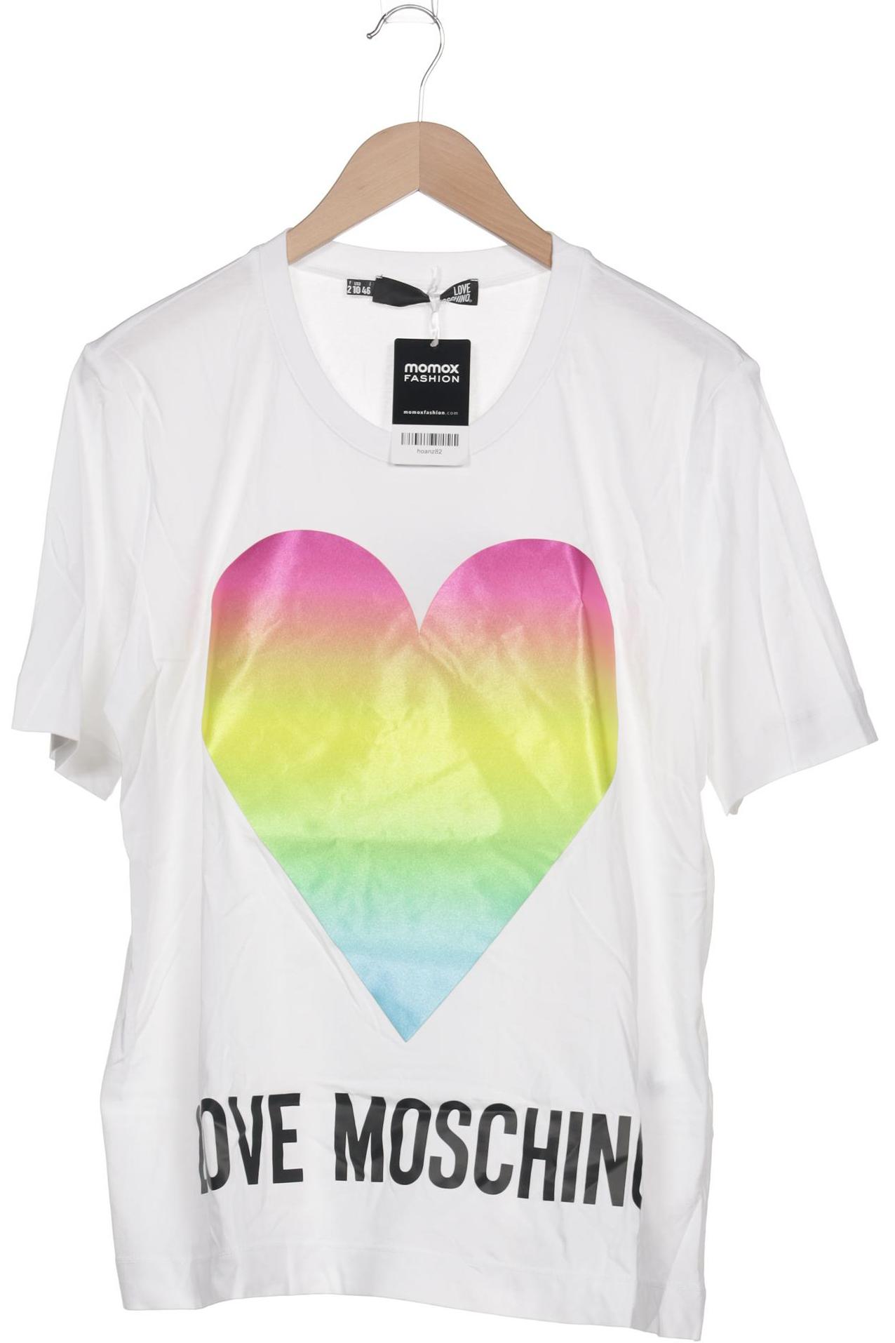 

Love Moschino Damen T-Shirt, weiß, Gr. 42