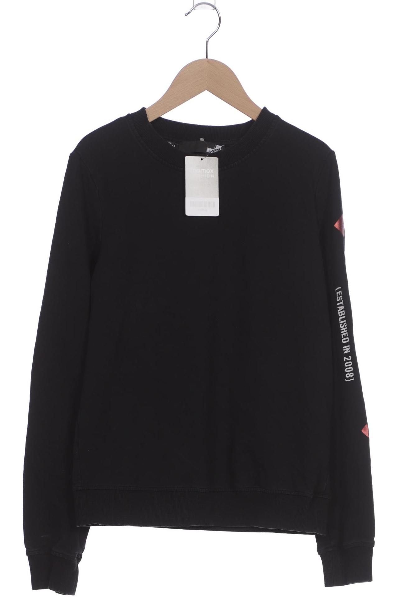 

Love Moschino Damen Sweatshirt, schwarz, Gr. 36