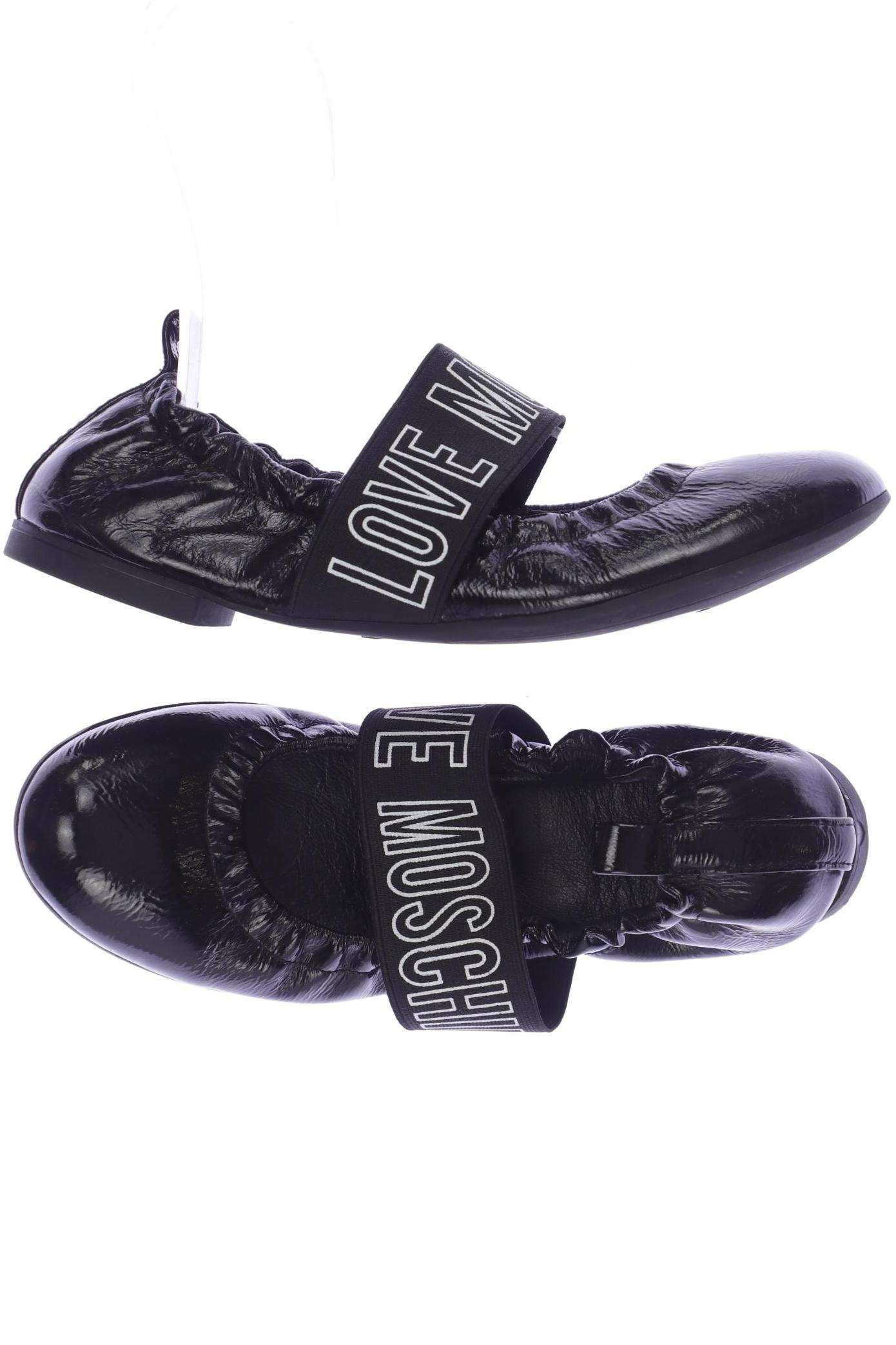

LOVE MOSCHINO Damen Ballerinas, schwarz