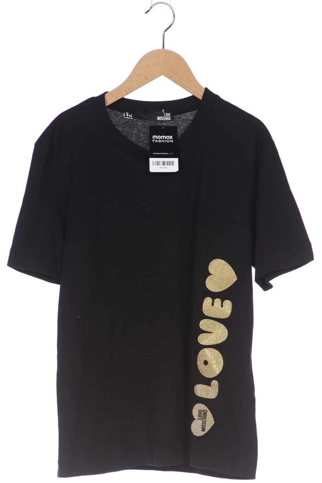 

Love Moschino Damen T-Shirt, schwarz, Gr. 40