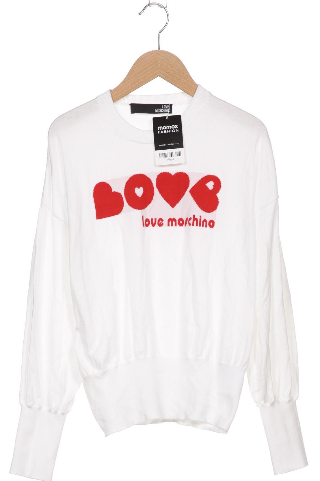 

LOVE MOSCHINO Damen Pullover, weiß