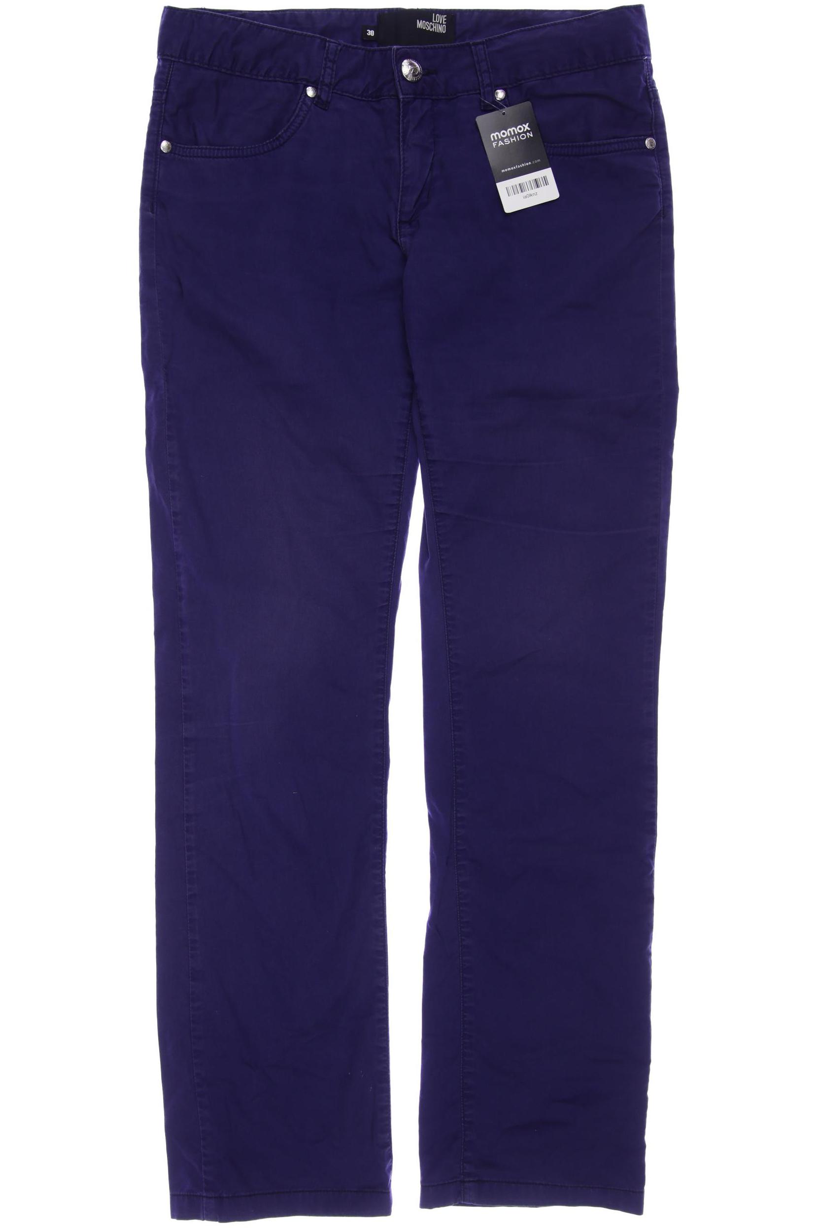 

Love Moschino Damen Stoffhose, marineblau, Gr. 30