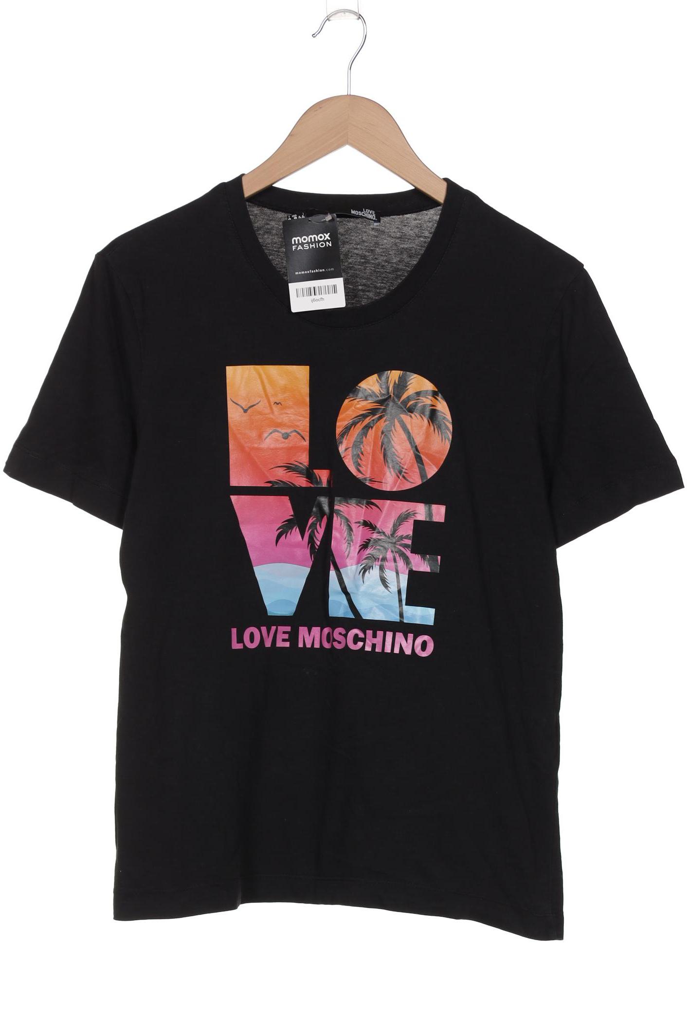 

Love Moschino Damen T-Shirt, schwarz, Gr. 40