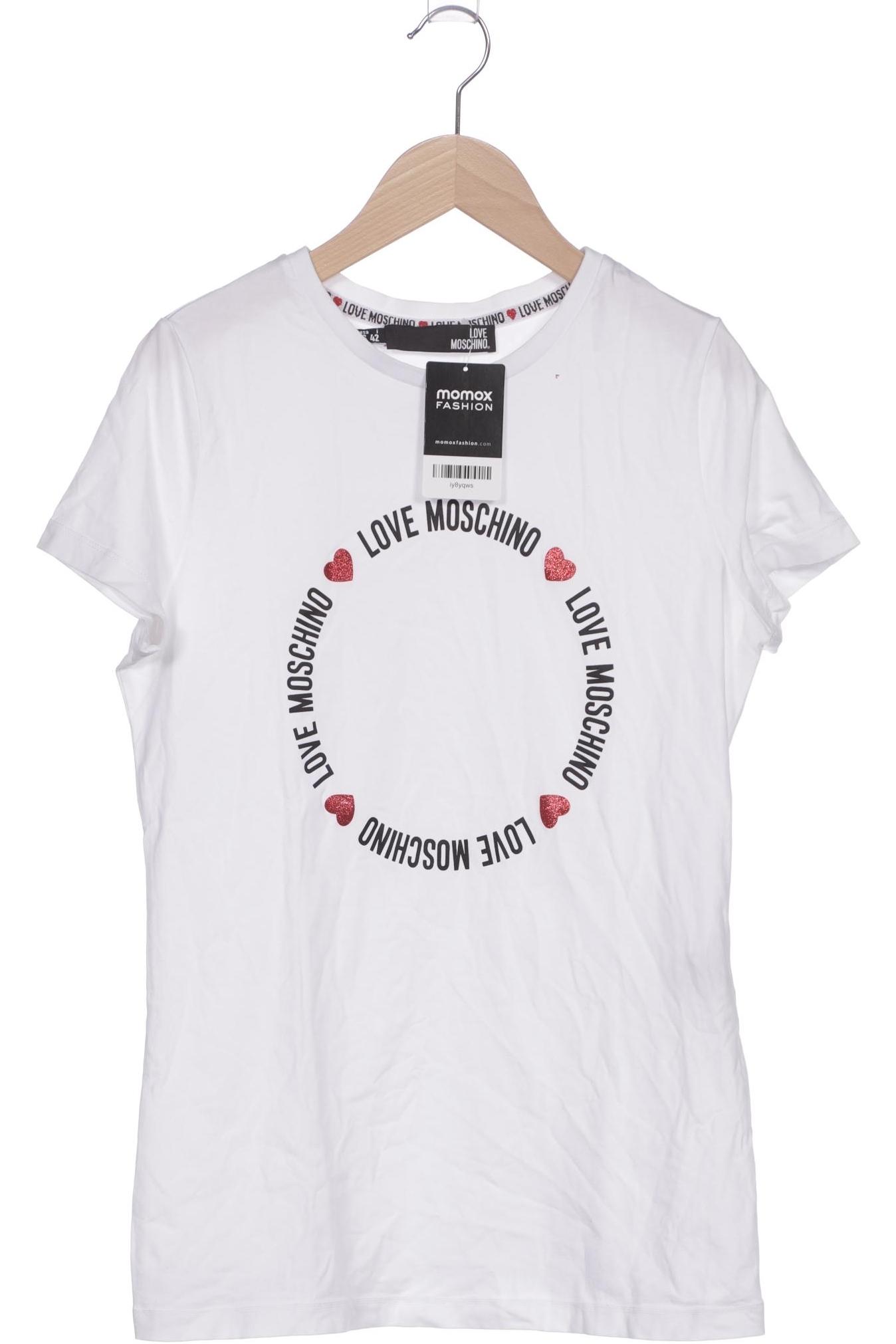 

Love Moschino Damen T-Shirt, weiß, Gr. 38