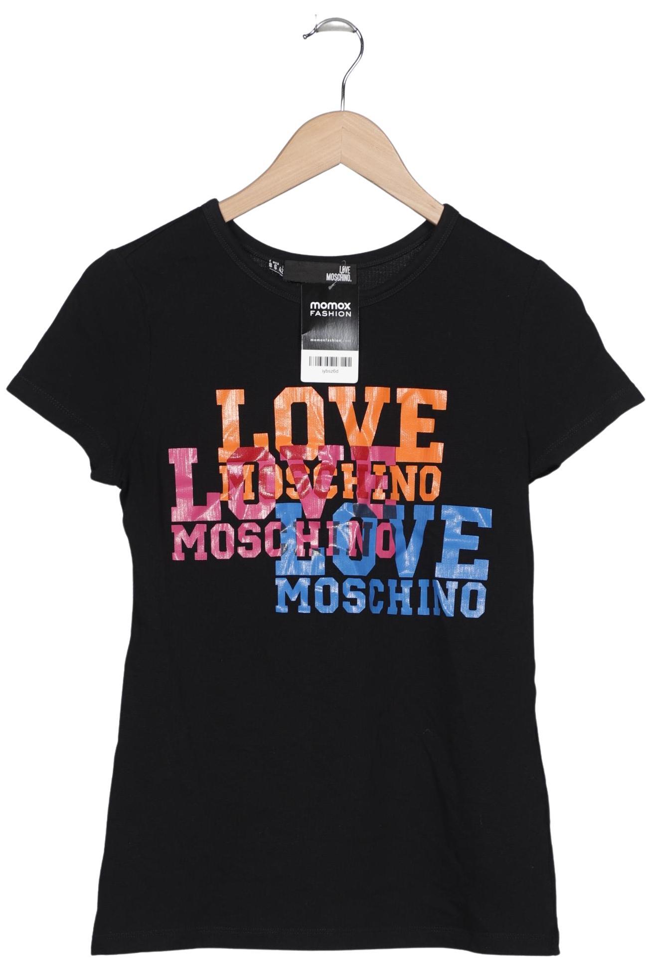 

Love Moschino Damen T-Shirt, schwarz, Gr. 38